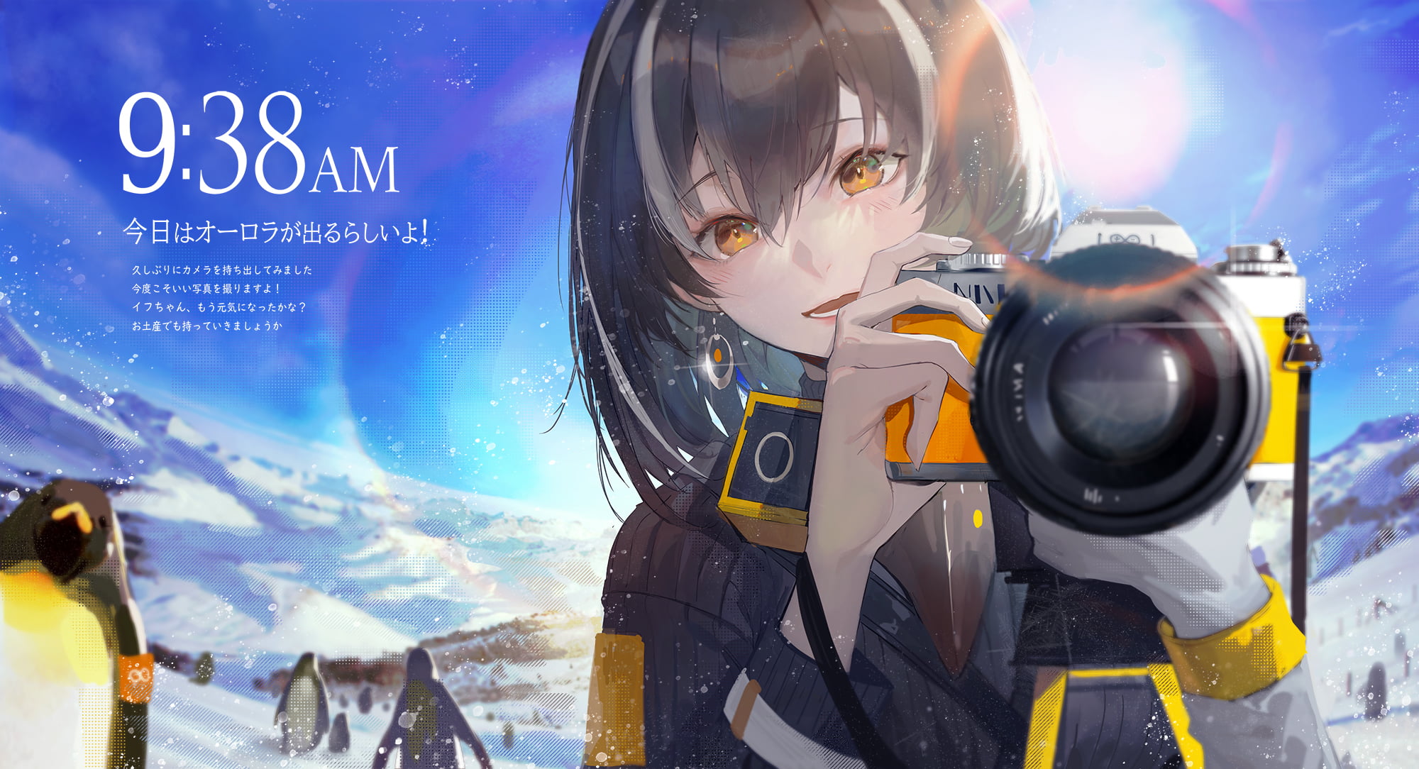 1080P, anime girls, anime, Kuroduki, Arknights, Magallan(Arknights), HD Wallpaper
