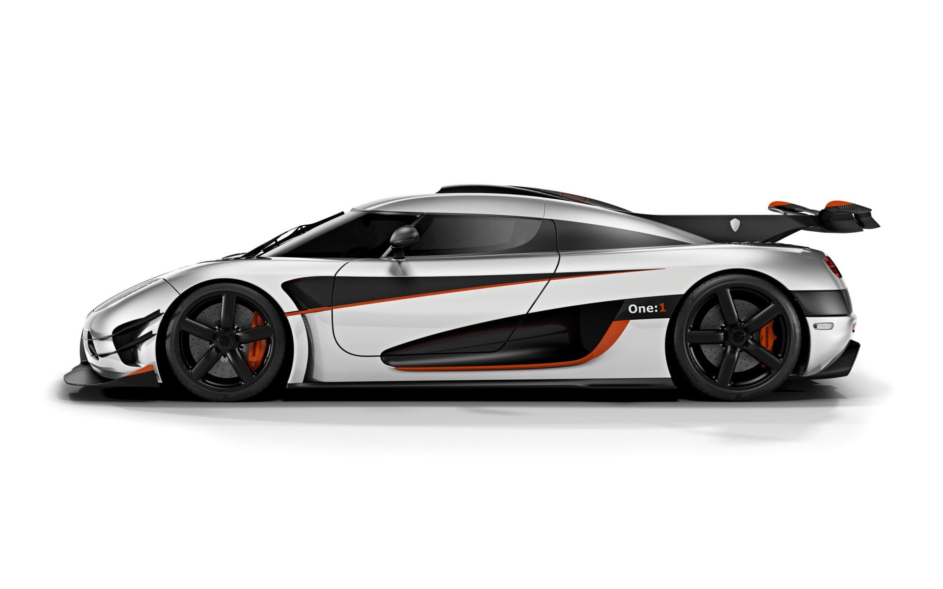 no people, wheel, steering, Koenigsegg Agera One:1, chrome, black, black color, land vehicle, car, cut out, auto racing, Koenigsegg, silver colored, luxury, HD Wallpaper