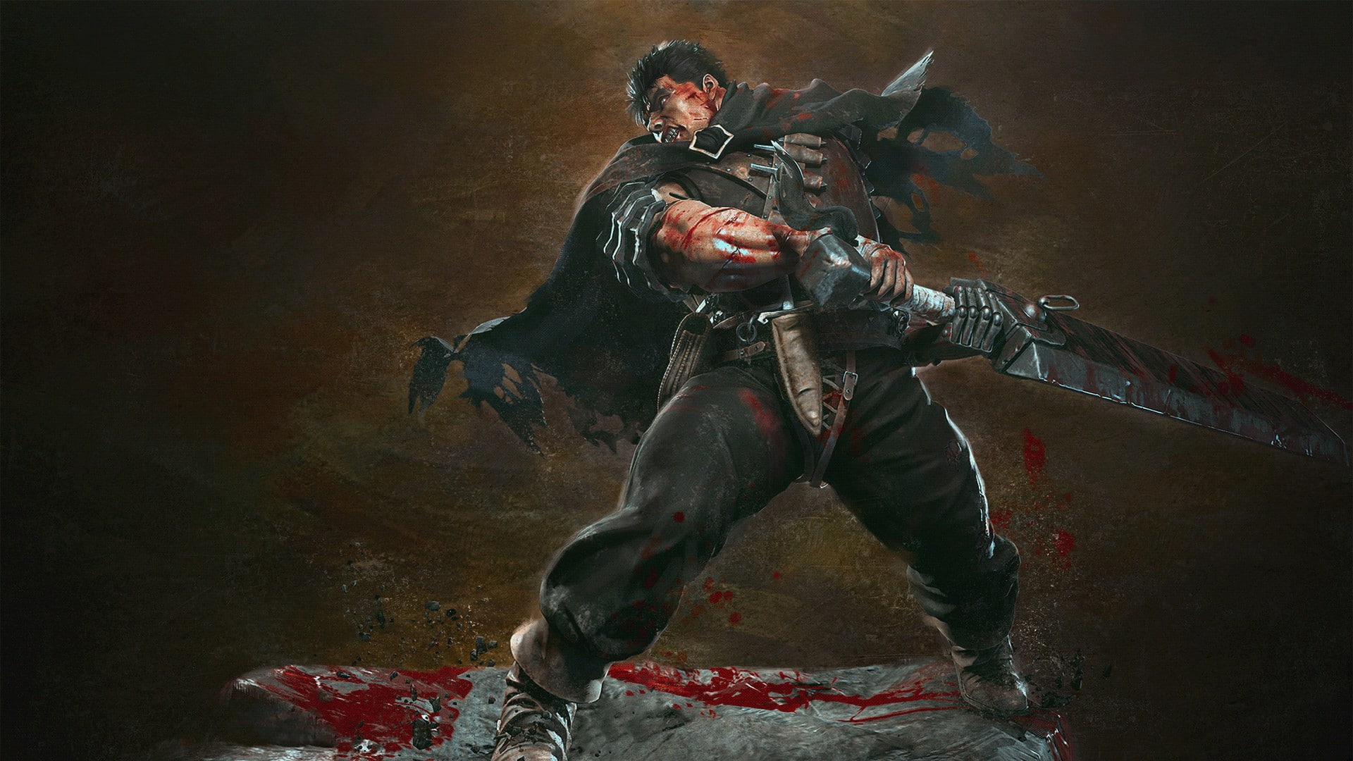 Berserk, Beruseruku, Black Swordsman, 1080P, Guts, HD Wallpaper