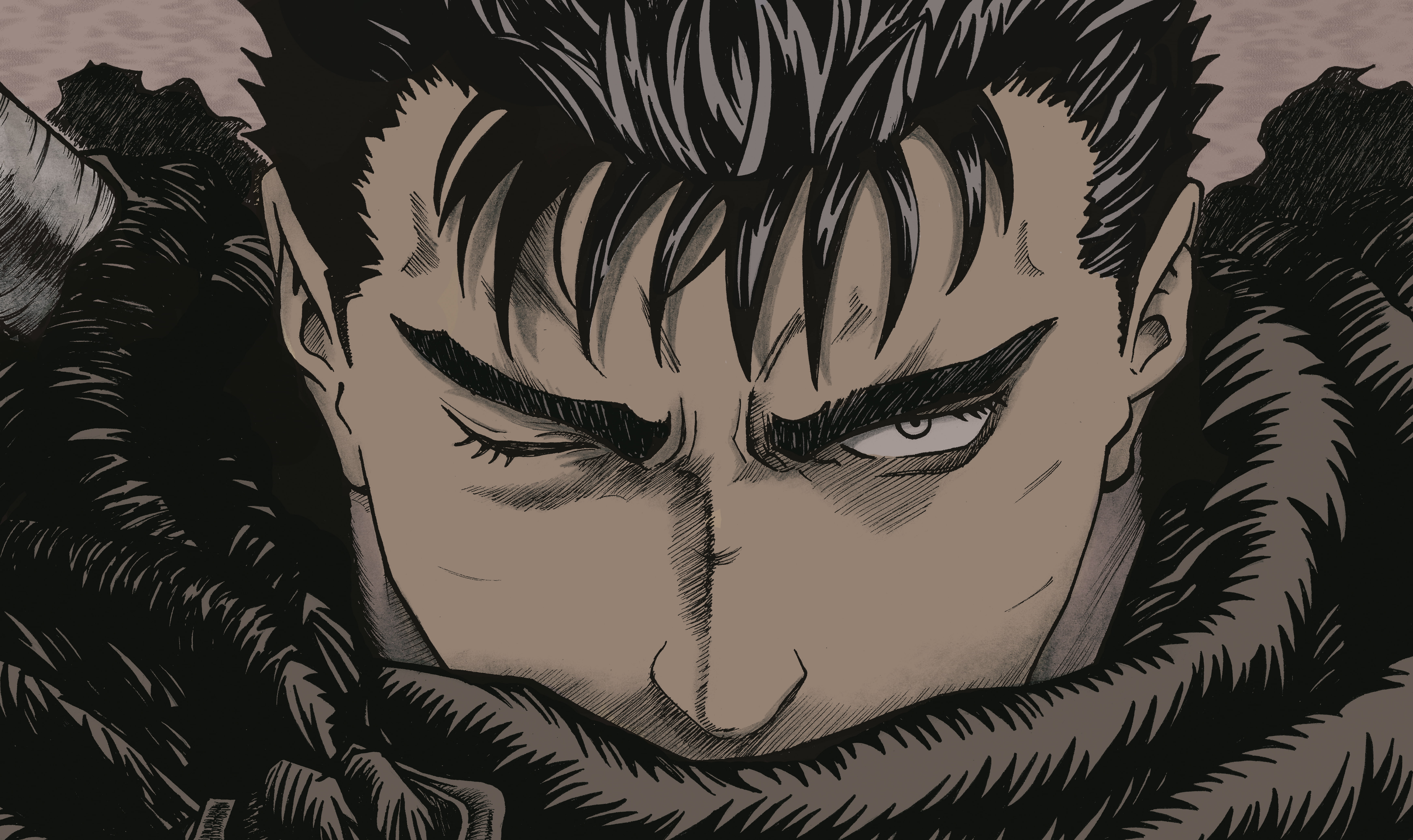 black, GATS, 5K, Warrior, look, Berserker, swordsman, HD Wallpaper