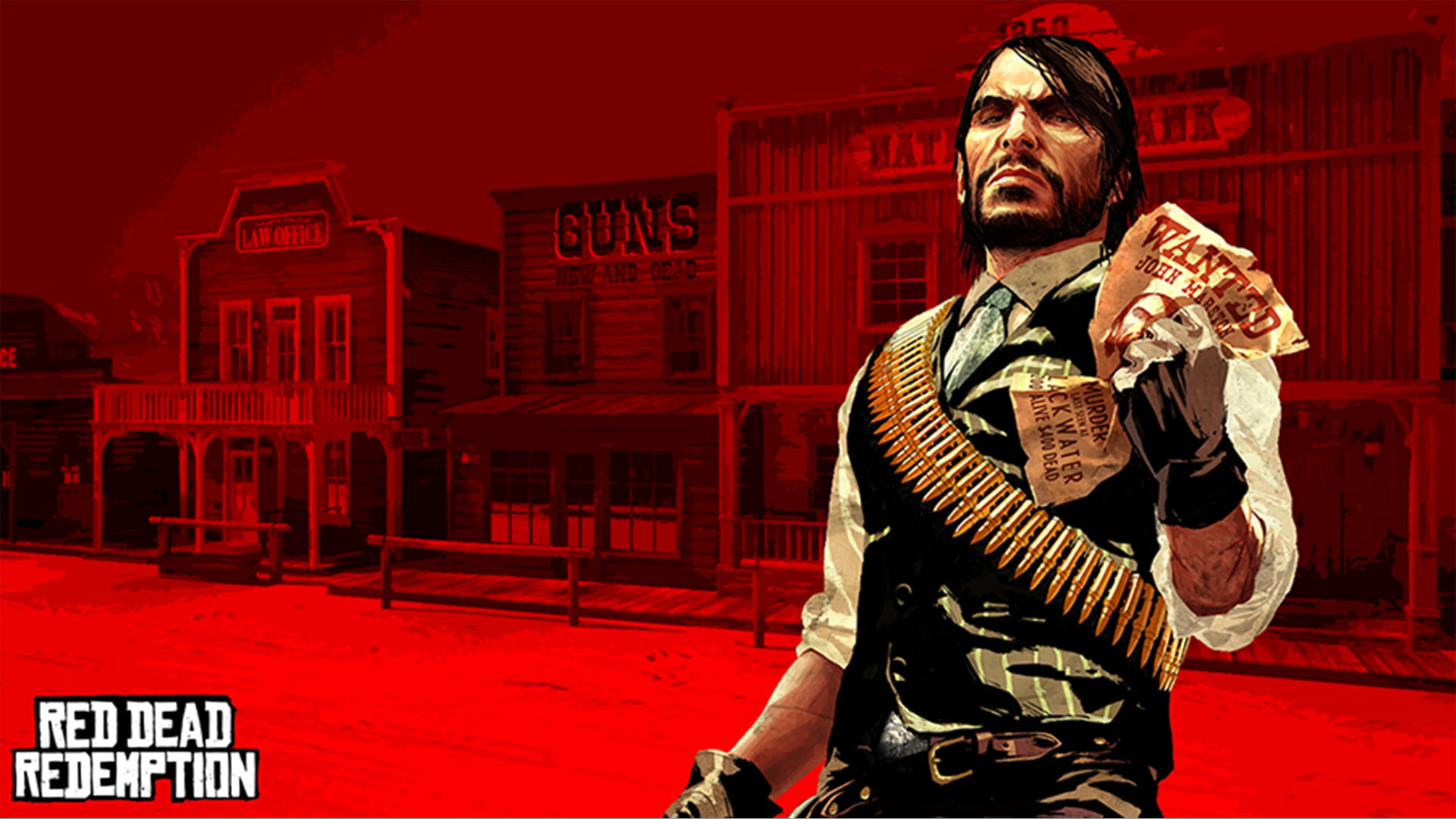 beard, red, facial hair, men, leisure activity, young men, John Marston, standing, one person, adult, architecture, 1080P, Red Dead Redemption, lifestyles, HD Wallpaper