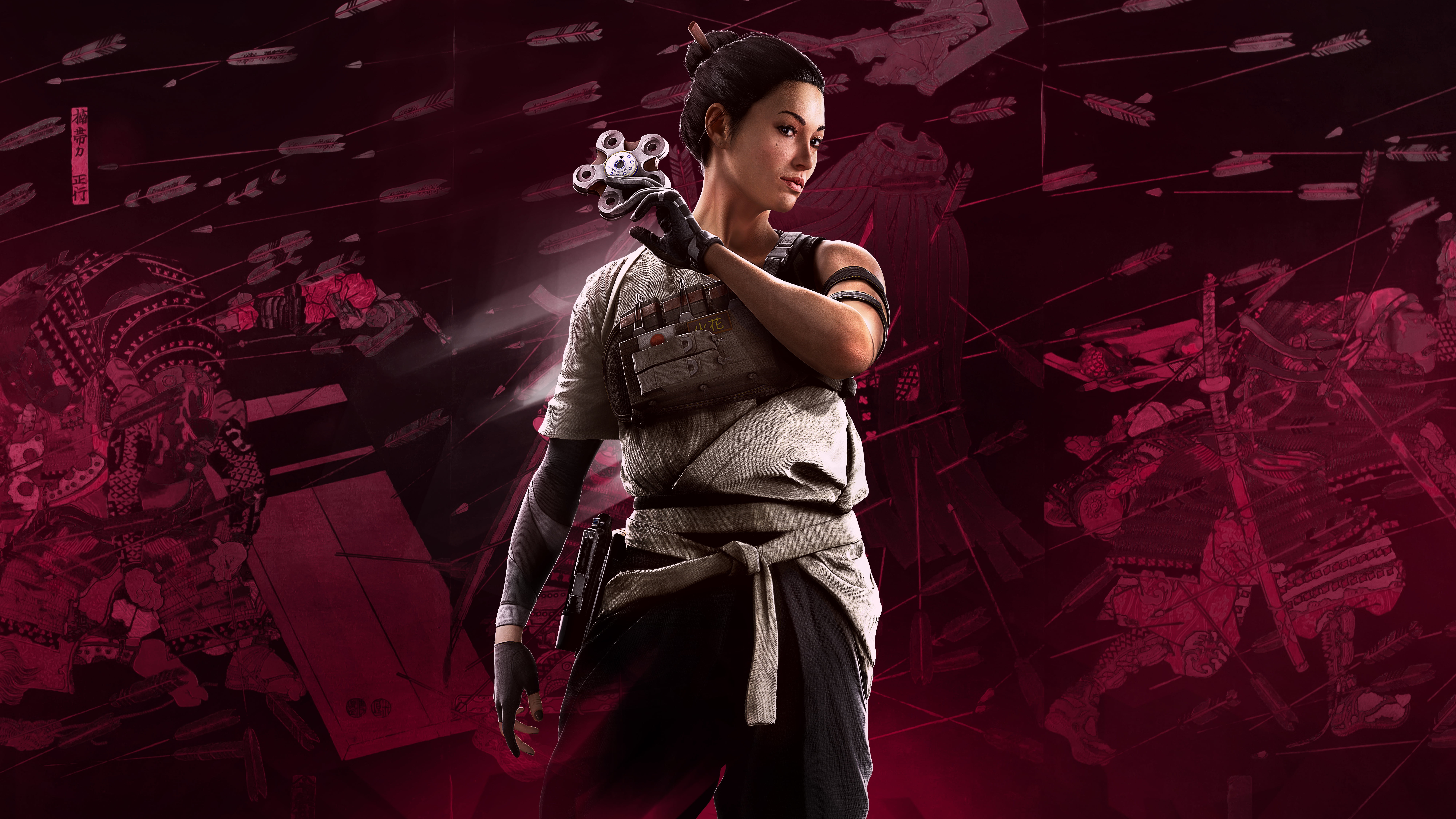 sat, rainbow six siege, hibana, 8K, special forces, HD Wallpaper