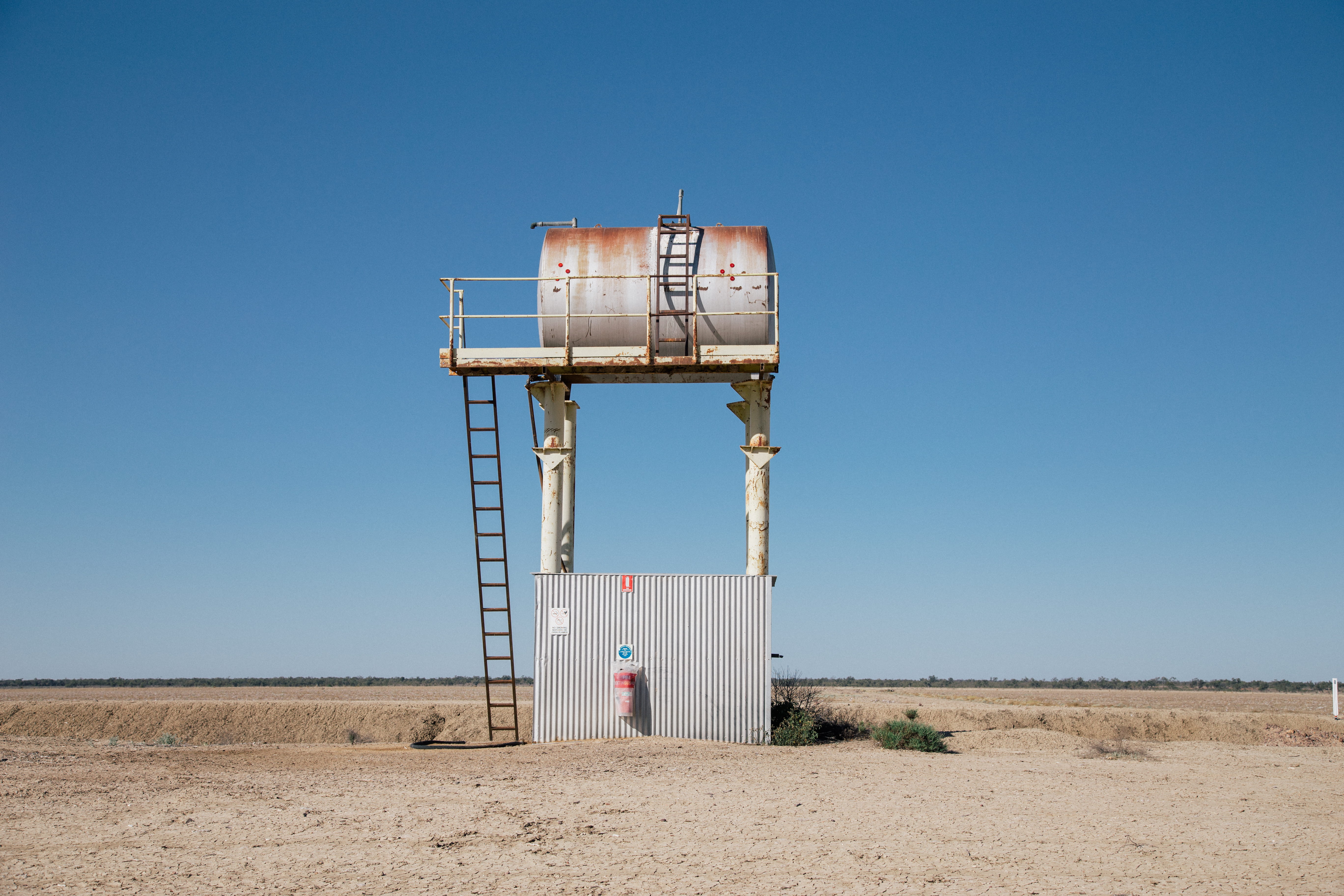 australia, bourke, nature, environment, sky, architecture, landscape, day, open, built structure, field, non-urban scene, clear sky, copy space, sunlight, HD Wallpaper