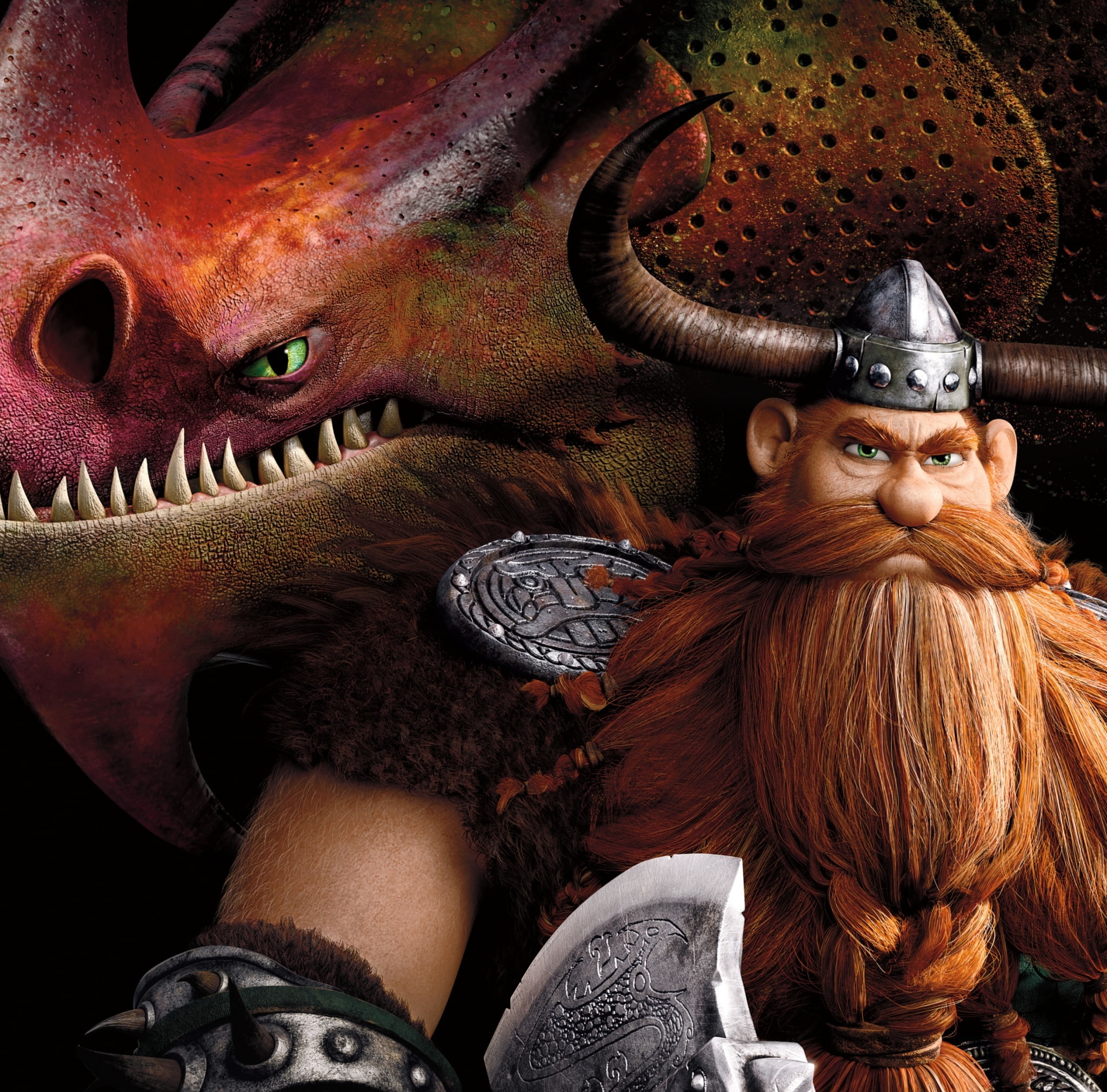 Movie, no people, male likeness, religion, poster, Fantasy, sculpture, day, statue, creativity, train, belief, Others, indoors, Dragon, Stoick the Vast, HD Wallpaper