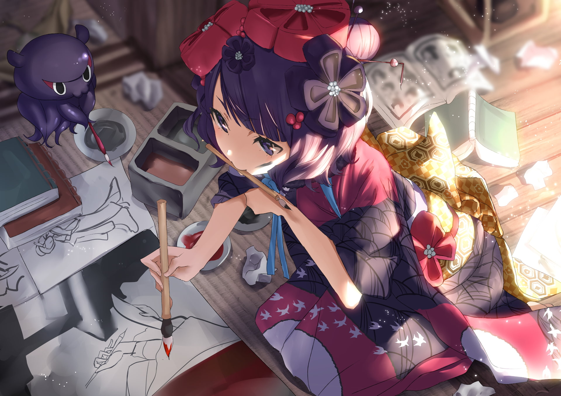 Fate Series, Fate/Grand Order, 1080P, Katsushika Hokusai (Fate/Grand Order), HD Wallpaper