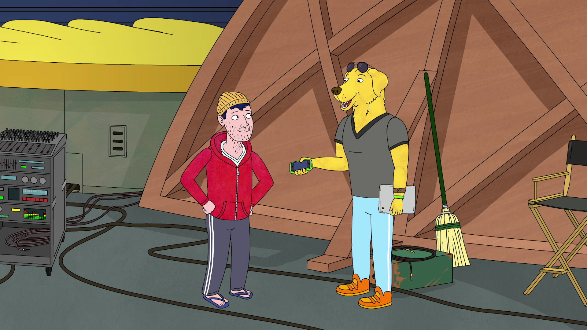 Todd Chavez, BoJack Horseman, TV Show, Mr. Peanutbutter (BoJack Horseman), 1080P, HD Wallpaper