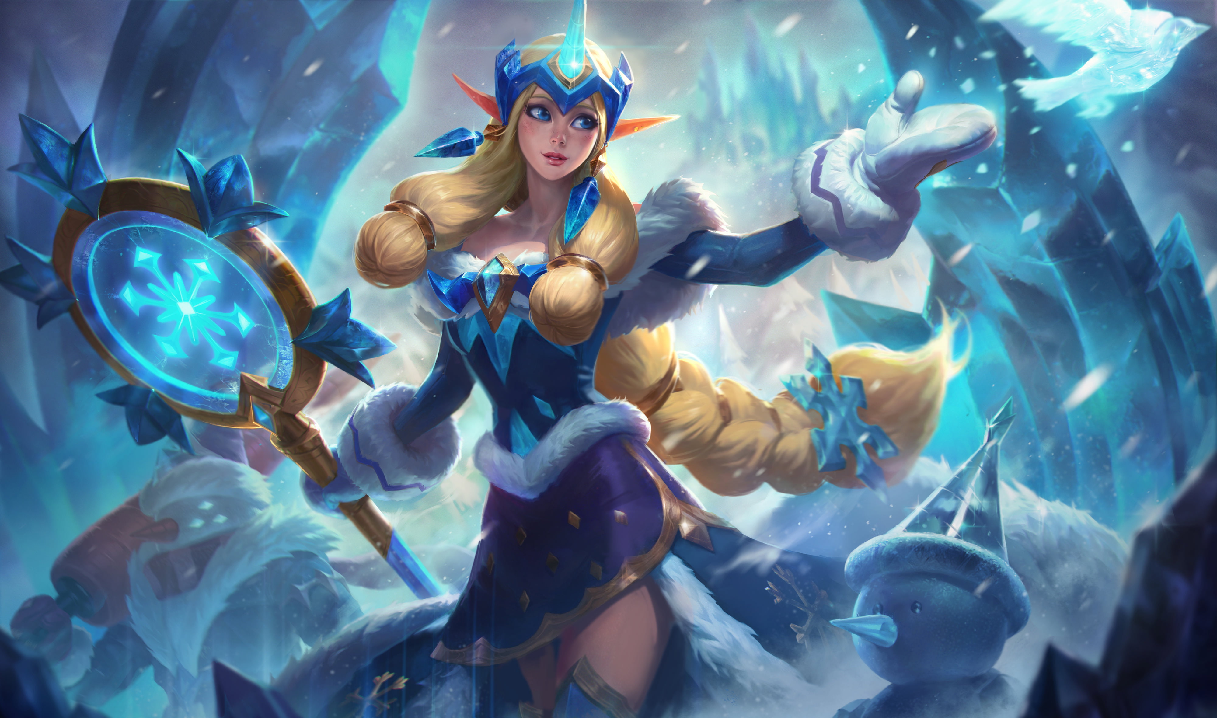 League Of Legends, Video Game, Soraka (League Of Legends), 4K, HD Wallpaper