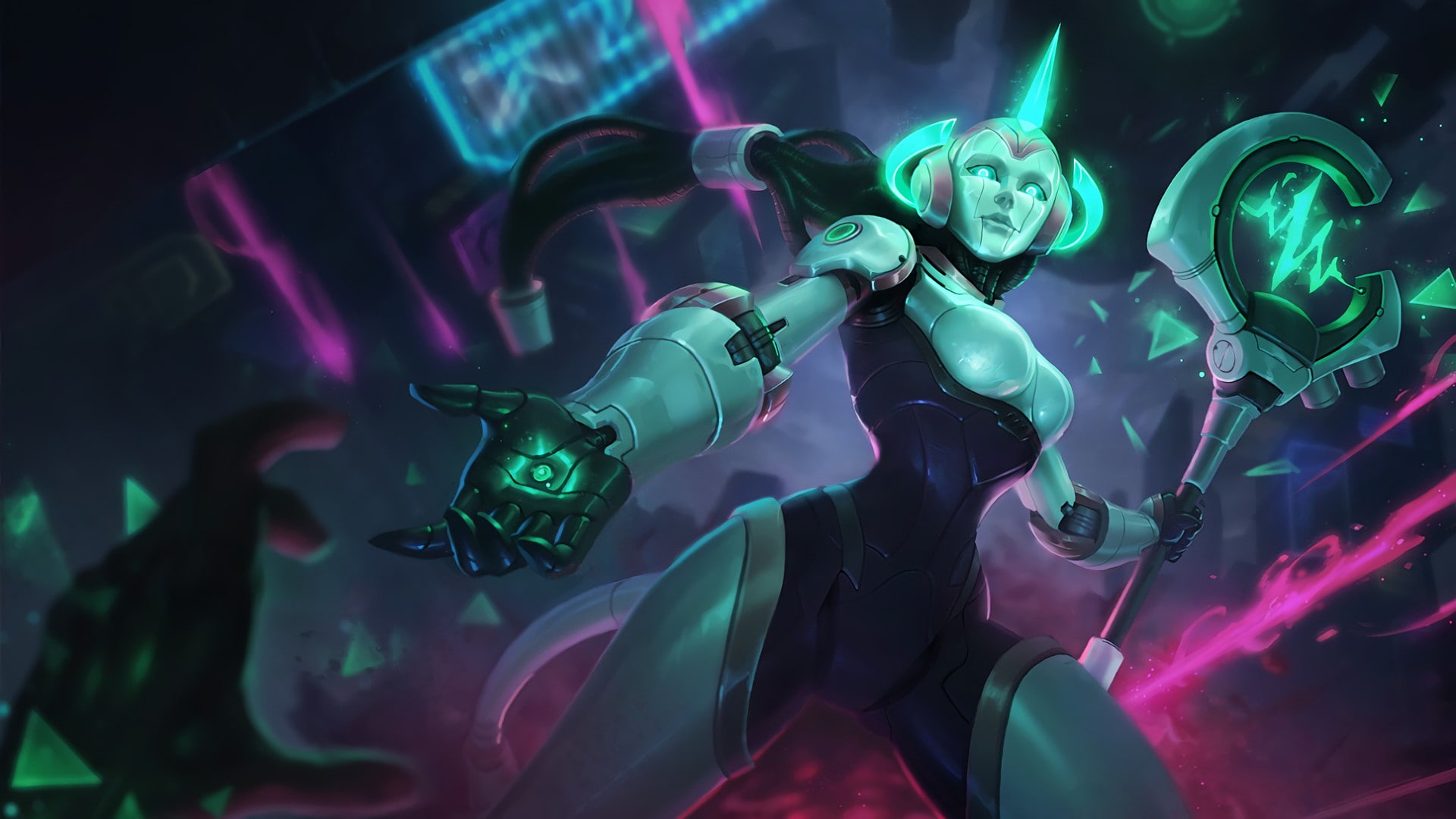 Soraka, 1080P, Program Skin, video games, fantasy art, League of Legends, HD Wallpaper