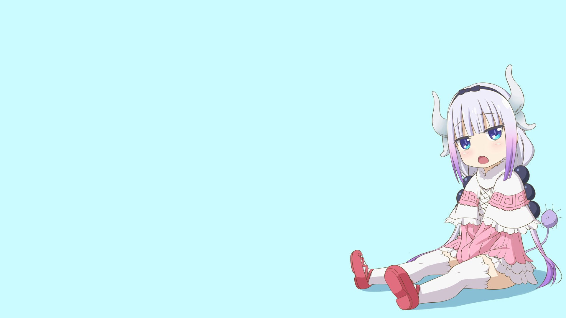 Kanna Kamui, Anime, Miss Kobayashis Dragon Maid, 1080P, HD Wallpaper