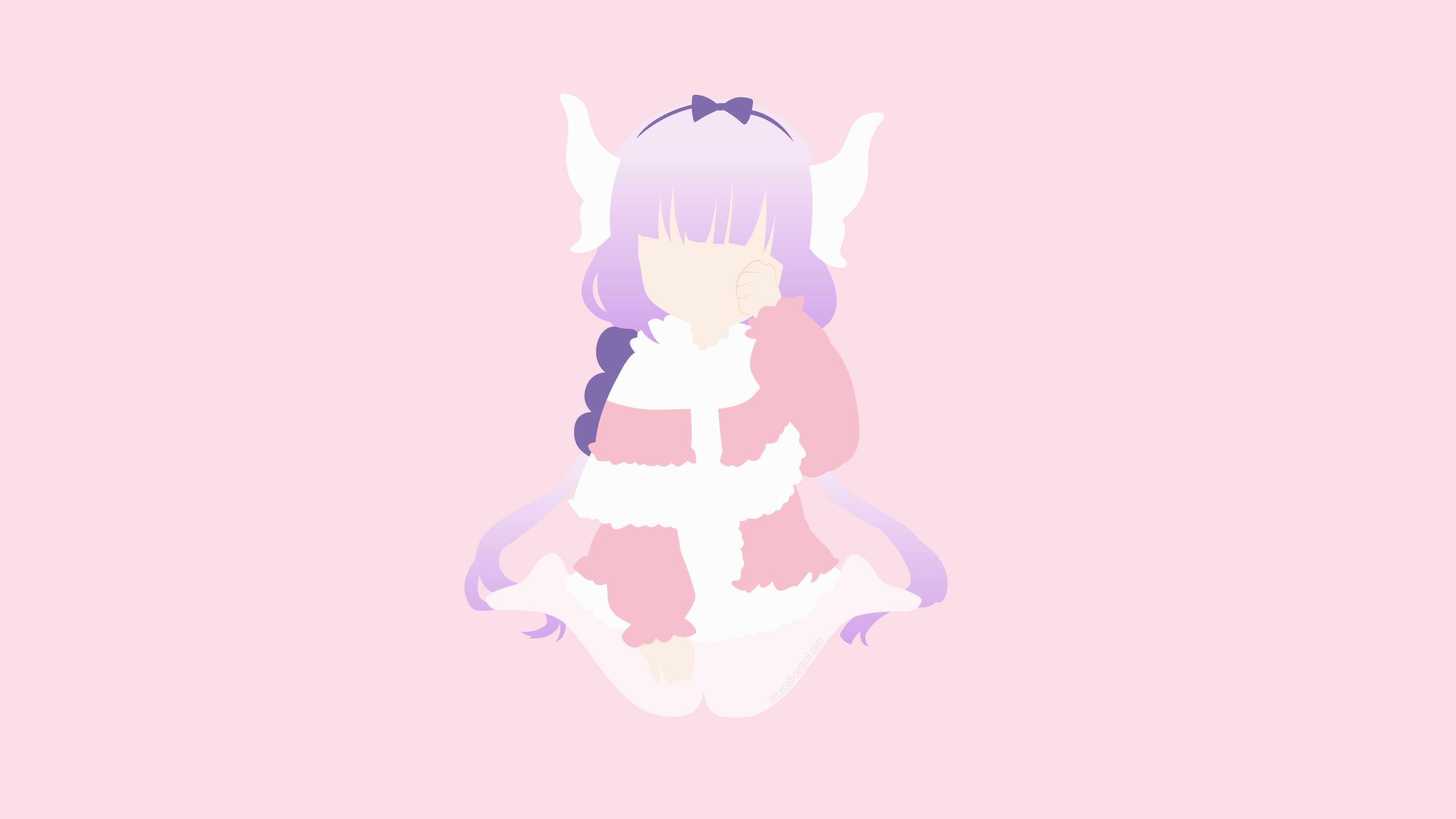 4K, Miss Kobayashis Dragon Maid, Kanna Kamui, Anime, HD Wallpaper