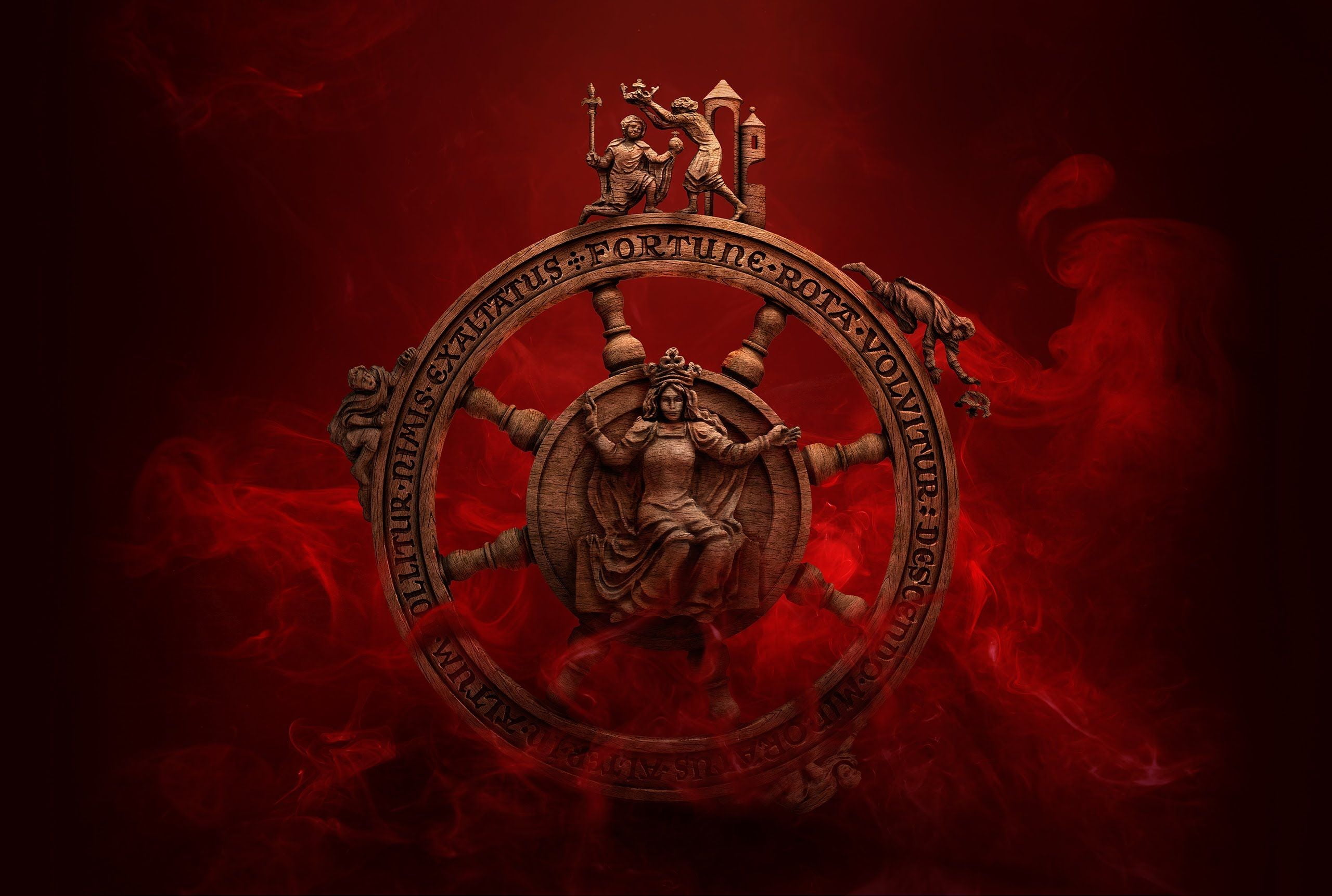 2K, Rota fortunae, Wheel of fortune, Carmina burana, HD Wallpaper