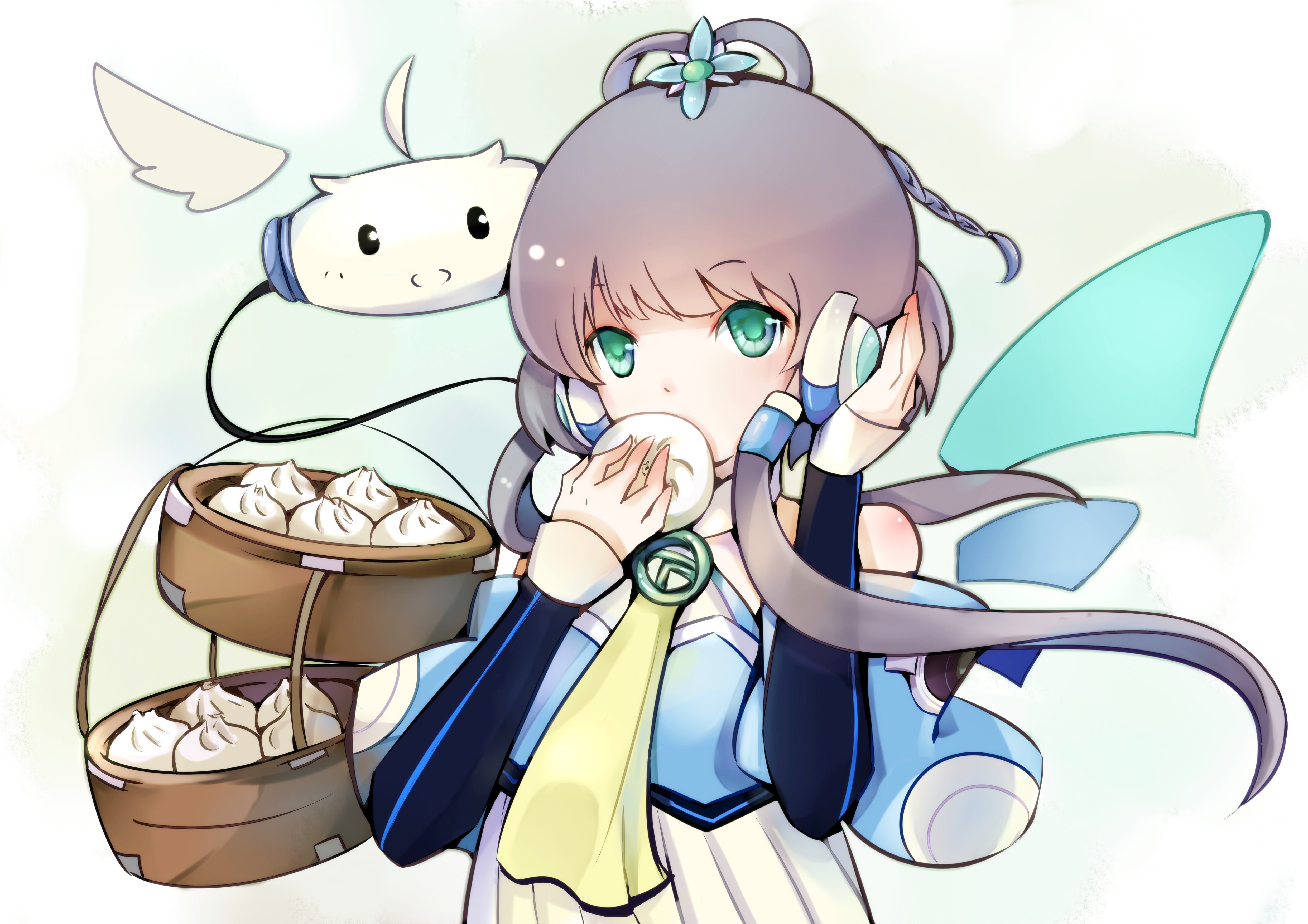 4K, anime, Luo Tianyi, Vocaloid, HD Wallpaper