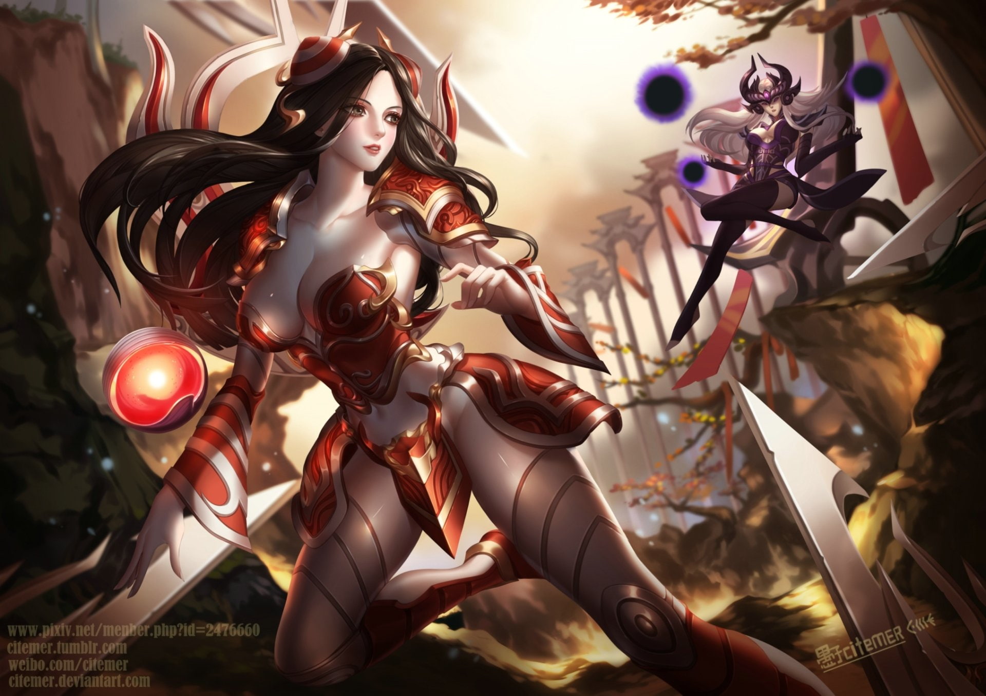 League Of Legends, Video Game, Syndra (League Of Legends), Irelia (League Of Legends), 1080P, HD Wallpaper