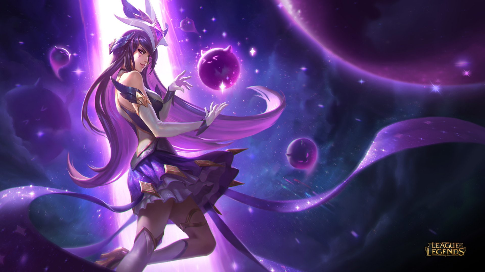Syndra (League Of Legends), Star Guardians, Video Game, 1080P, League Of Legends, HD Wallpaper