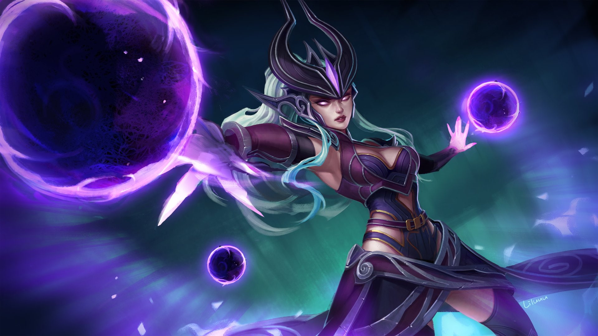 Video Game, League Of Legends, Syndra (League Of Legends), 1080P, HD Wallpaper