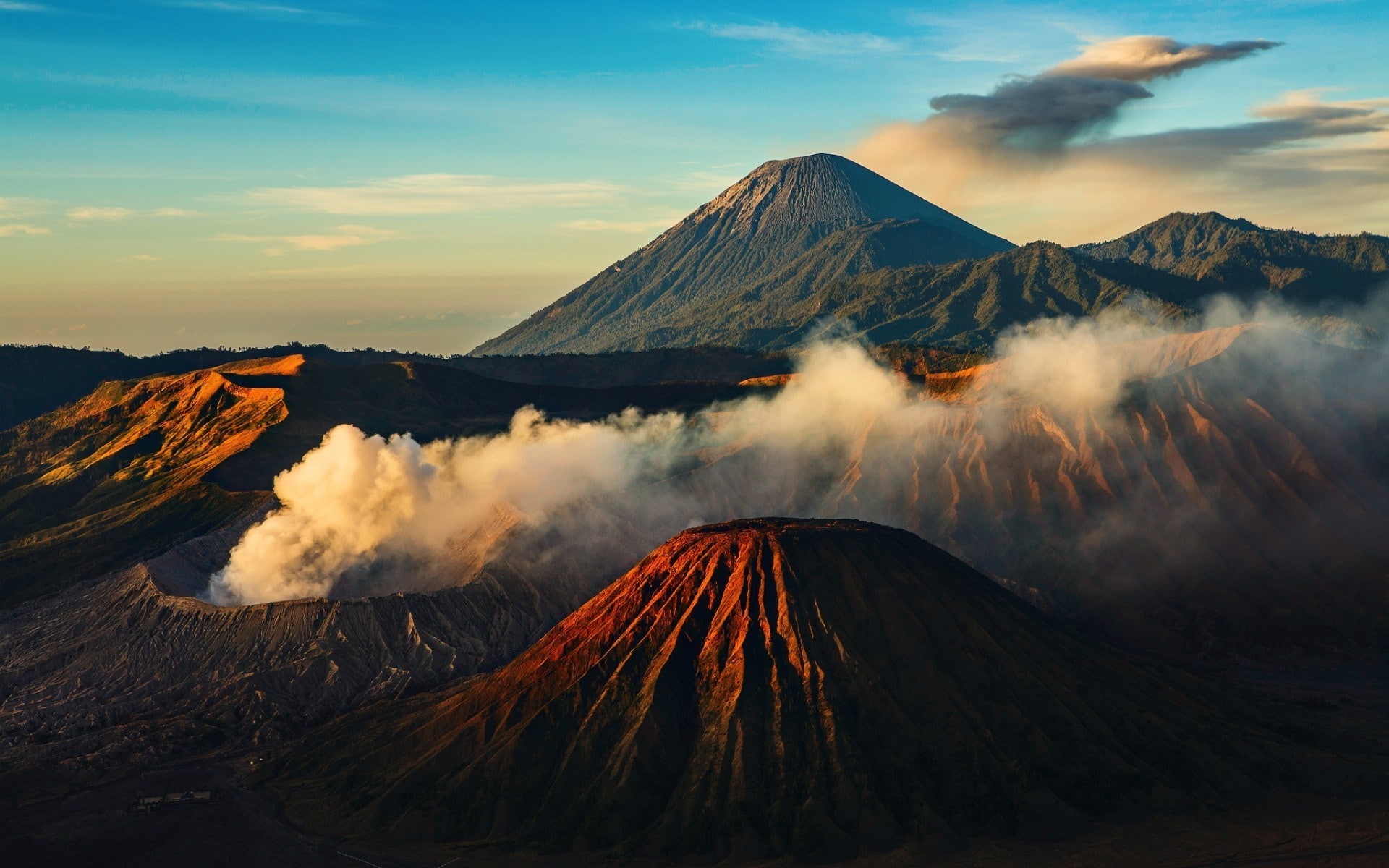 mount bromo, 1080P, HD Wallpaper
