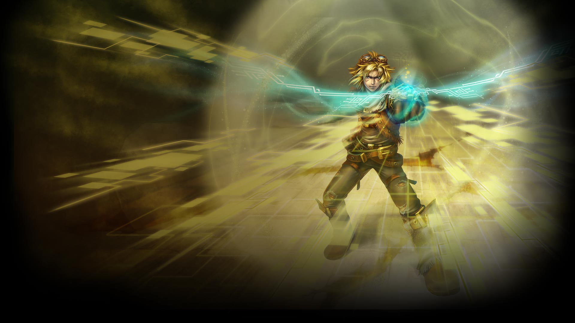 dancing, motion, digital composite, young adult, arts culture and entertainment, League of Legends, Ezreal, front view, indoors, one person, futuristic, HD Wallpaper