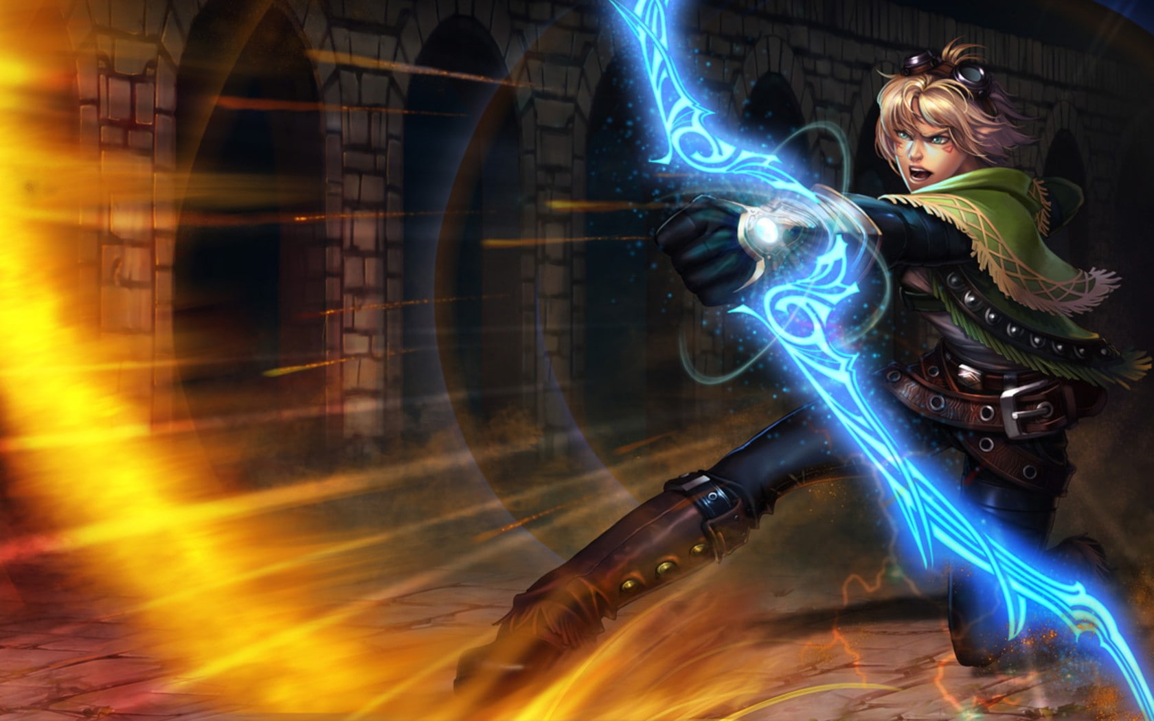 720P, warrior, Ezreal, League of Legends, HD Wallpaper