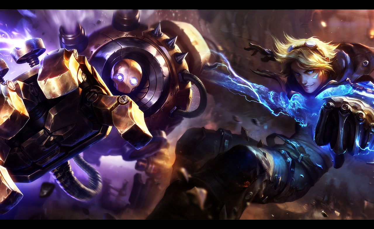 Ezreal (League Of Legends), League Of Legends, Video Game, 720P, Blitzcrank (League Of Legends), HD Wallpaper