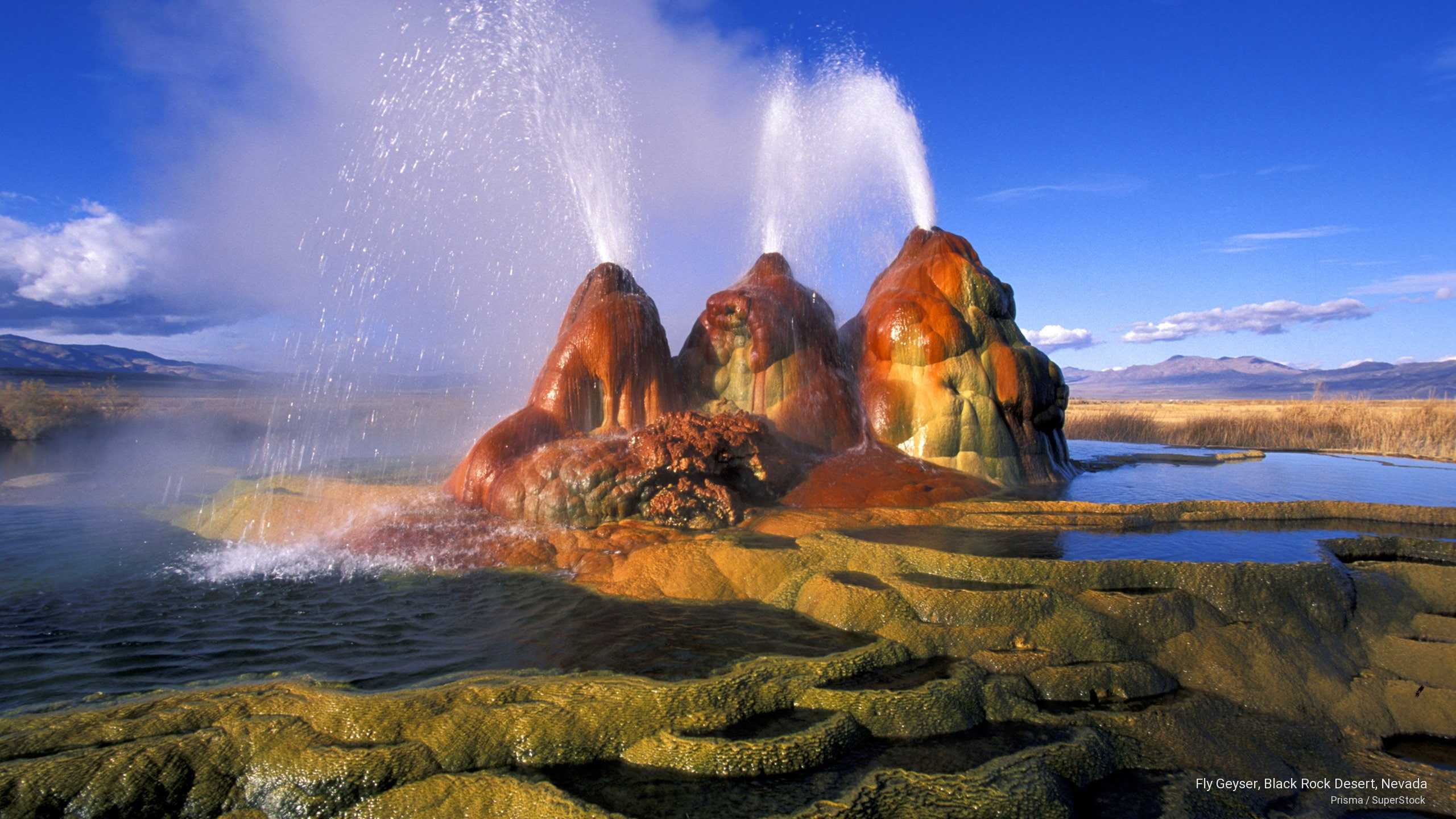 rock, black, fly, nevada, desert, geyser, Nature, 2K, HD Wallpaper