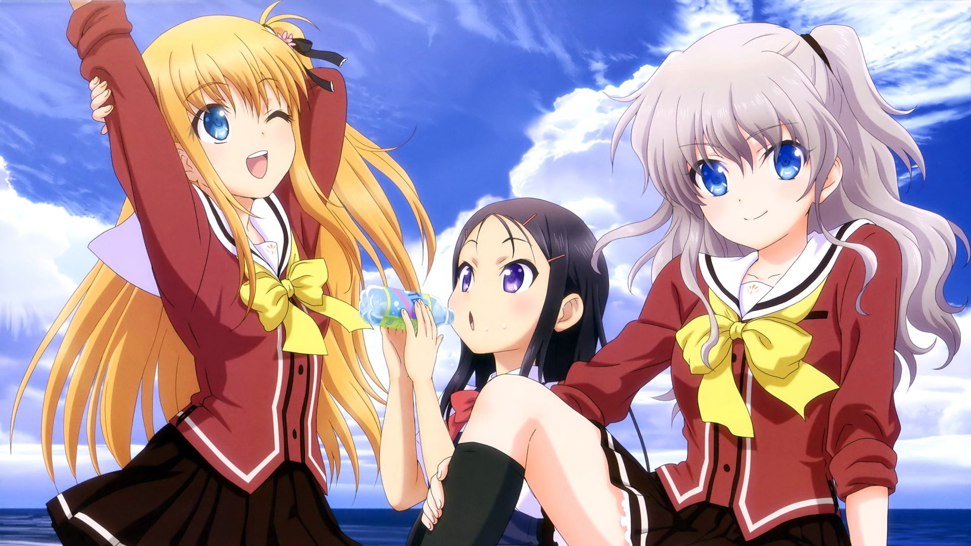 anime, 1080P, anime girls, Charlotte (anime), HD Wallpaper