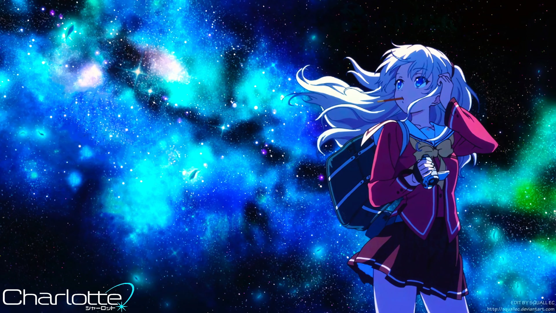 1080P, Charlotte, Nao Tomori, Anime, HD Wallpaper