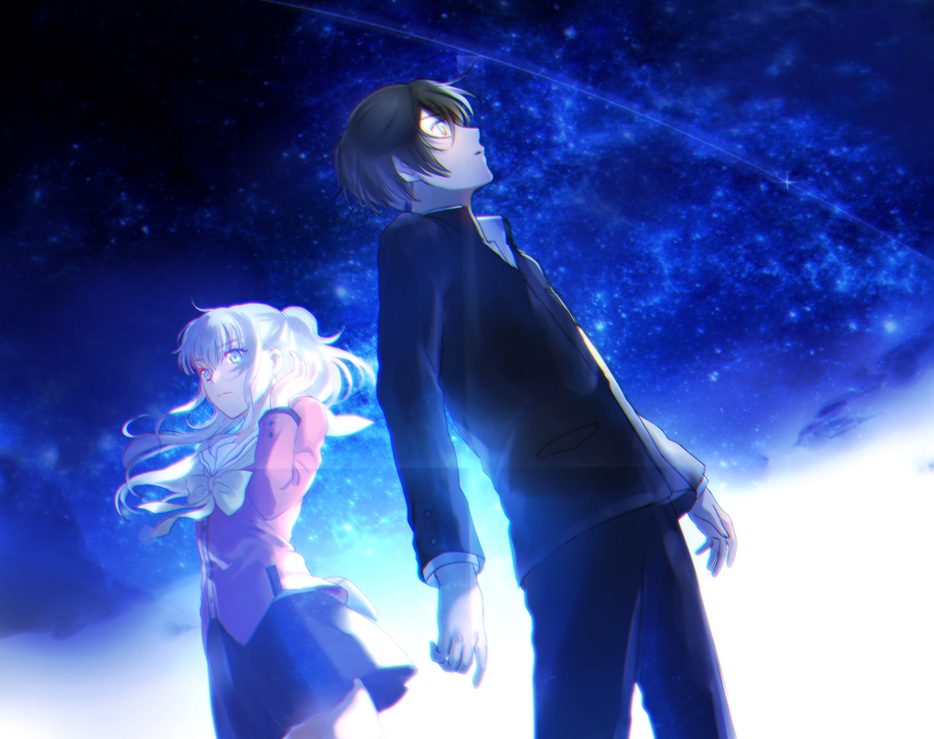 Charlotte (Anime), Anime, Charlotte, 1080P, Nao Tomori, Yū Otosaka, HD Wallpaper