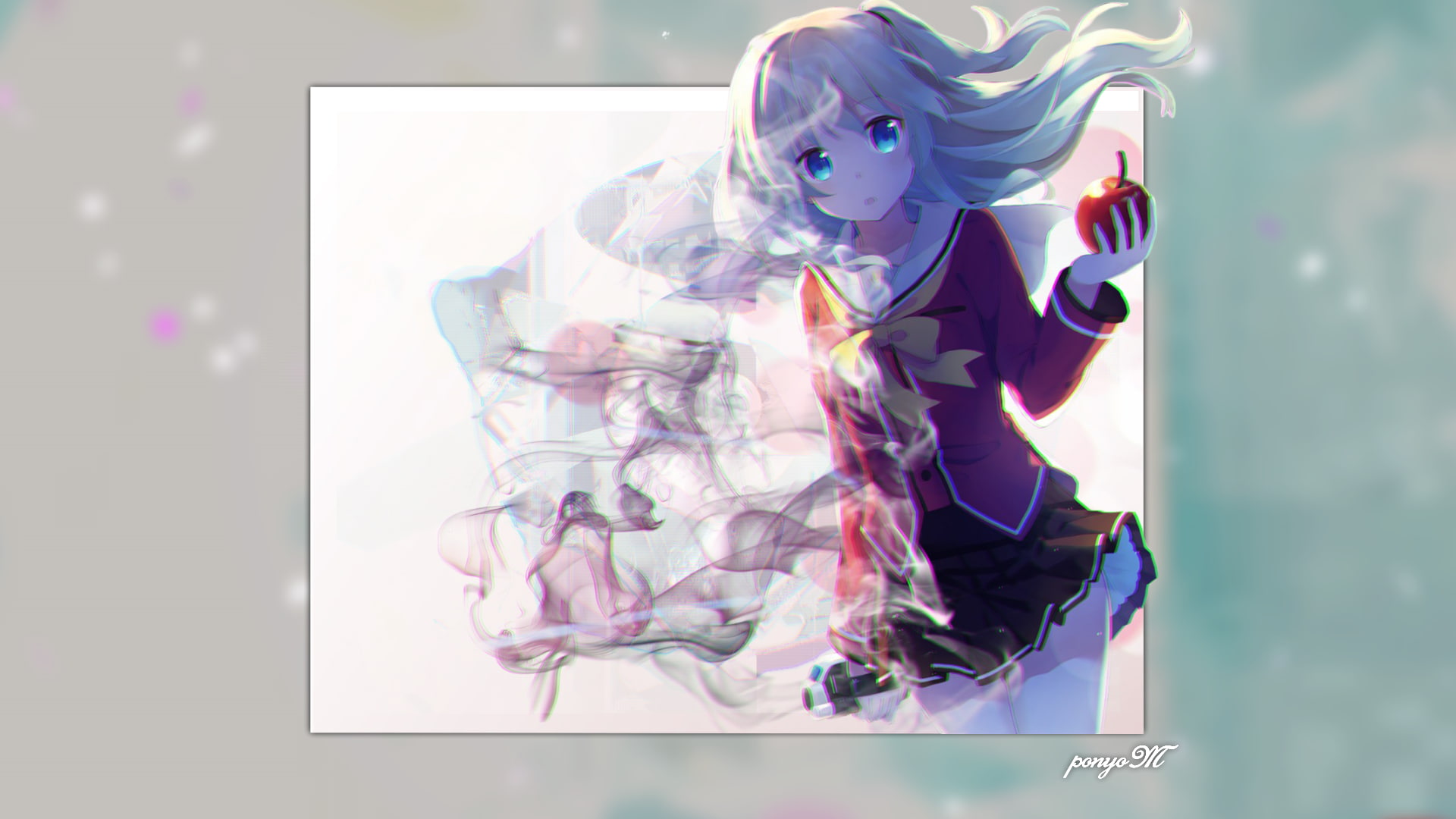 men, thigh-highs, digital composite, nature, studio shot, auto post production filter, creativity, Tomori Nao, portrait, anime girls, adult, waist up, standing, HD Wallpaper