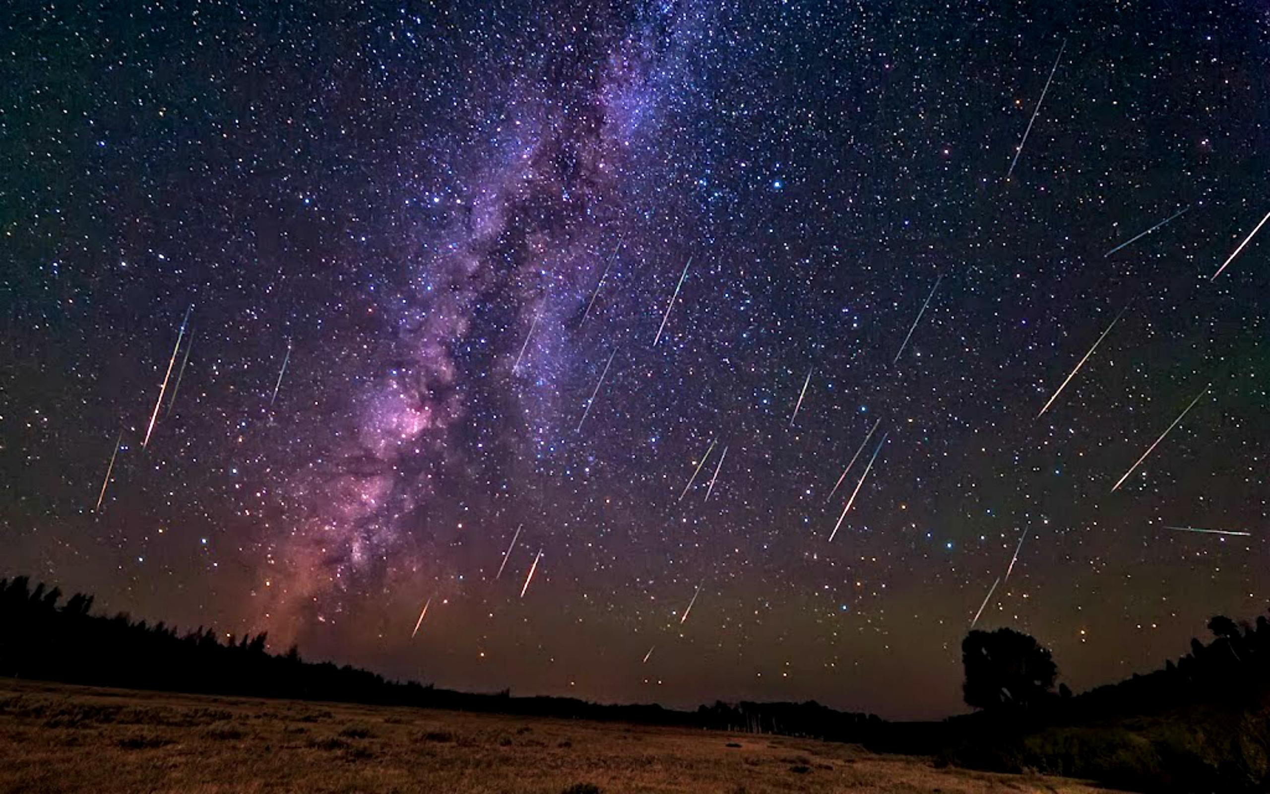 3d and abstract, way, digital, beautiful, showers, 2K, milky, meteorite, abstract, HD Wallpaper