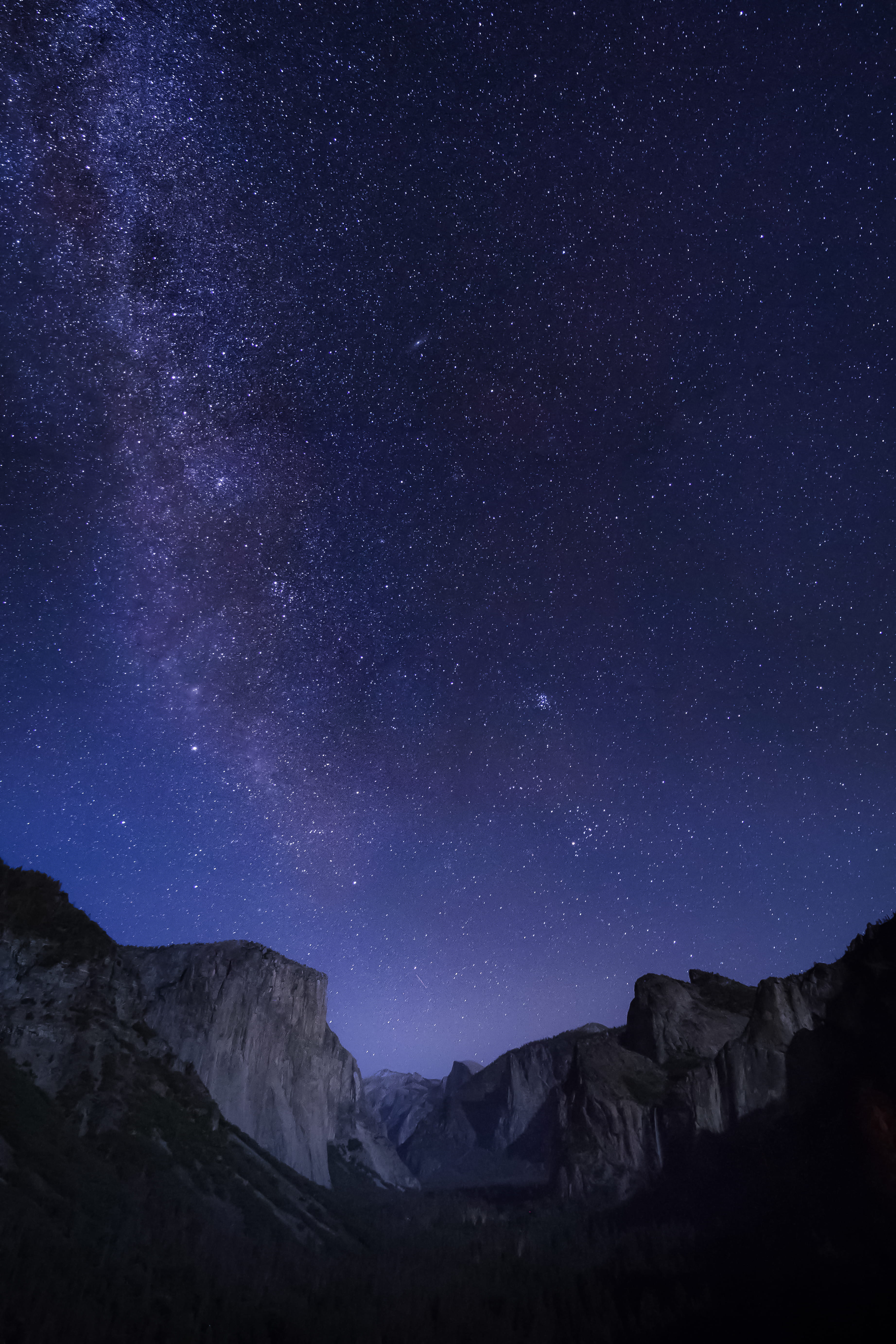 environment, sky, mountain range, landscape, star - space, phenomenon, galaxy, tranquil scene, way, milky way, star, beauty in nature, tranquility, space, Phone HD Wallpaper