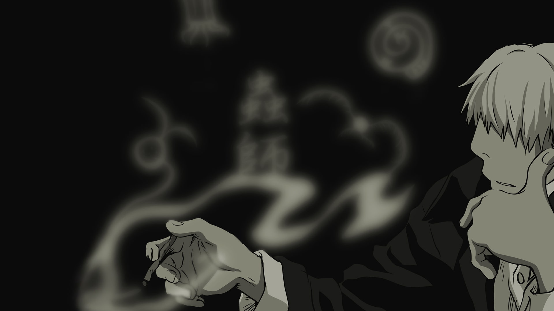 Mushishi, Ginko (Mushishi), Anime, 1080P, HD Wallpaper