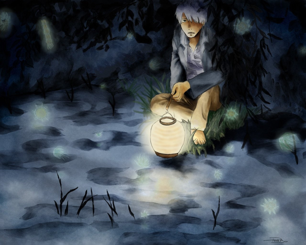 720P, Mushishi, Ginko (Mushishi), Anime, HD Wallpaper