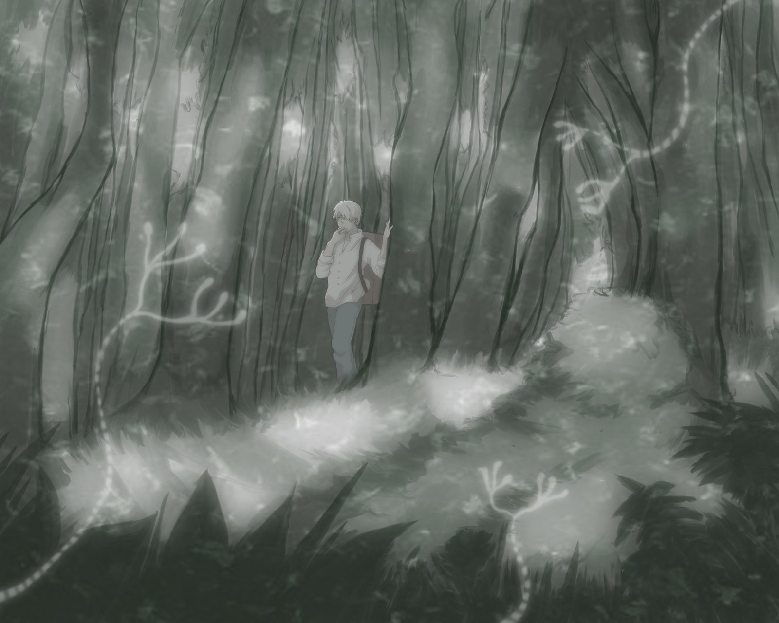 Anime, 720P, Ginko (Mushishi), Mushishi, HD Wallpaper