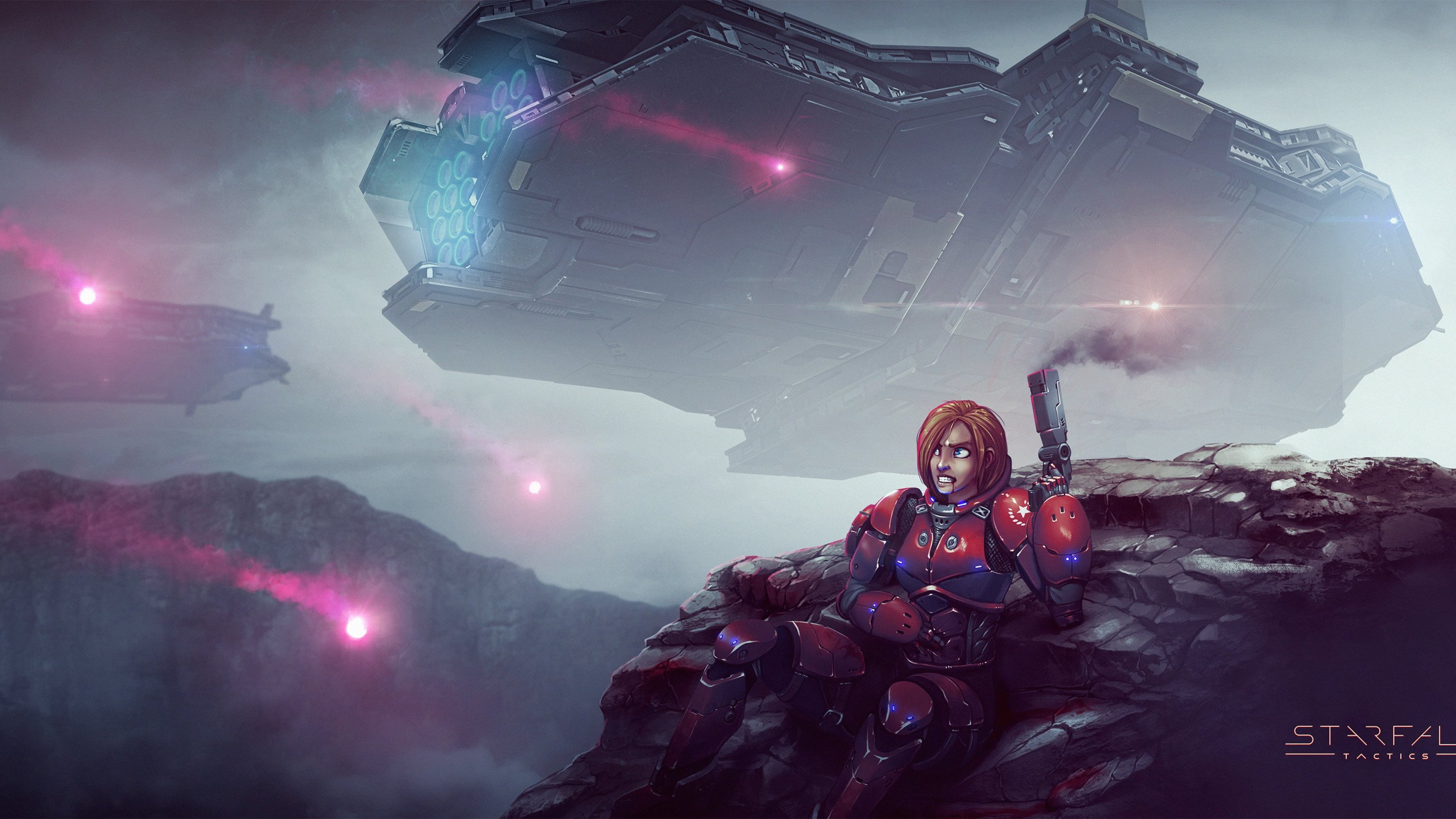 Starfall Tactics, game, poster, PC, 4K, space, Best Games 2015, galaxy, sci-fi, HD Wallpaper