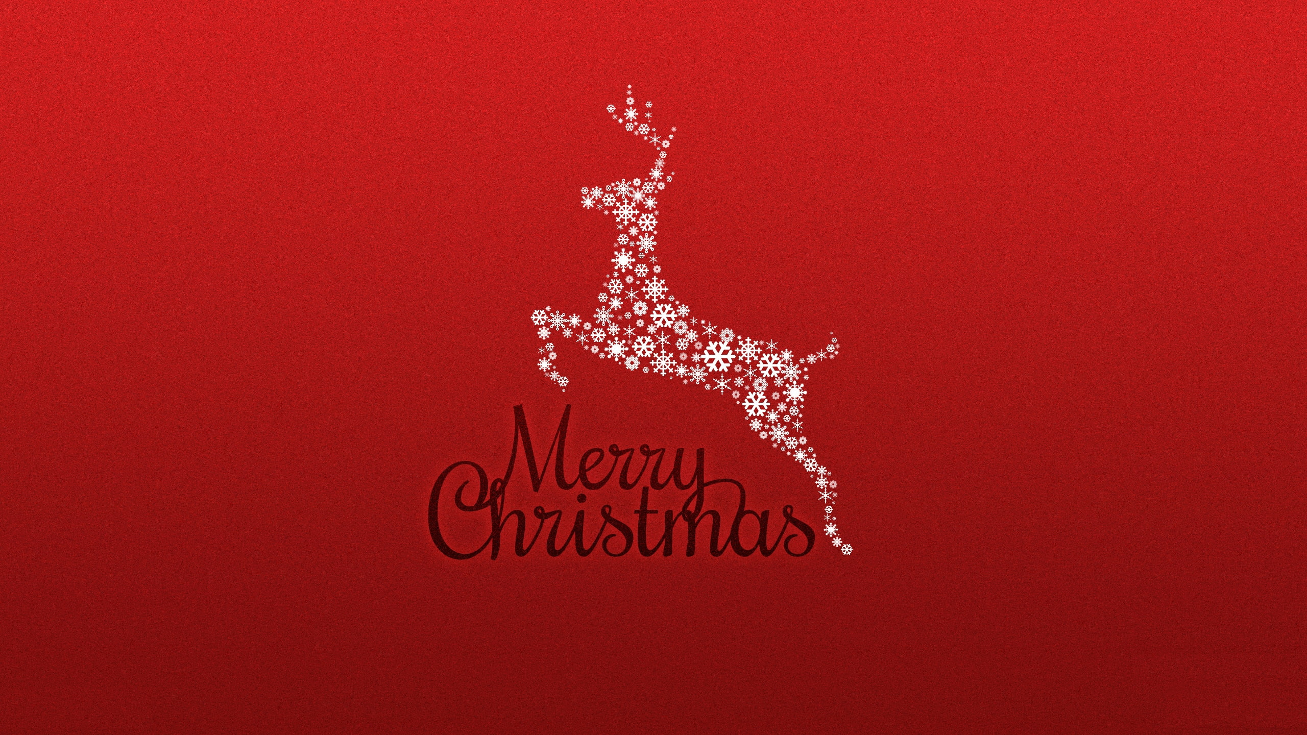 2K, card, christmas, background, red, celebration, vacation, merry, HD Wallpaper