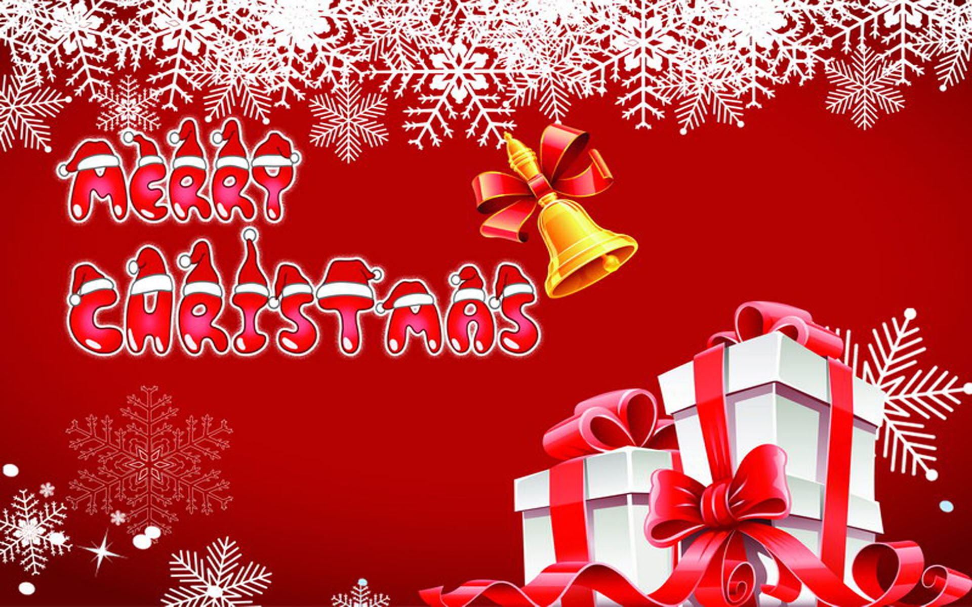 hd, christmas, 1080P, merry, greeting, card, HD Wallpaper
