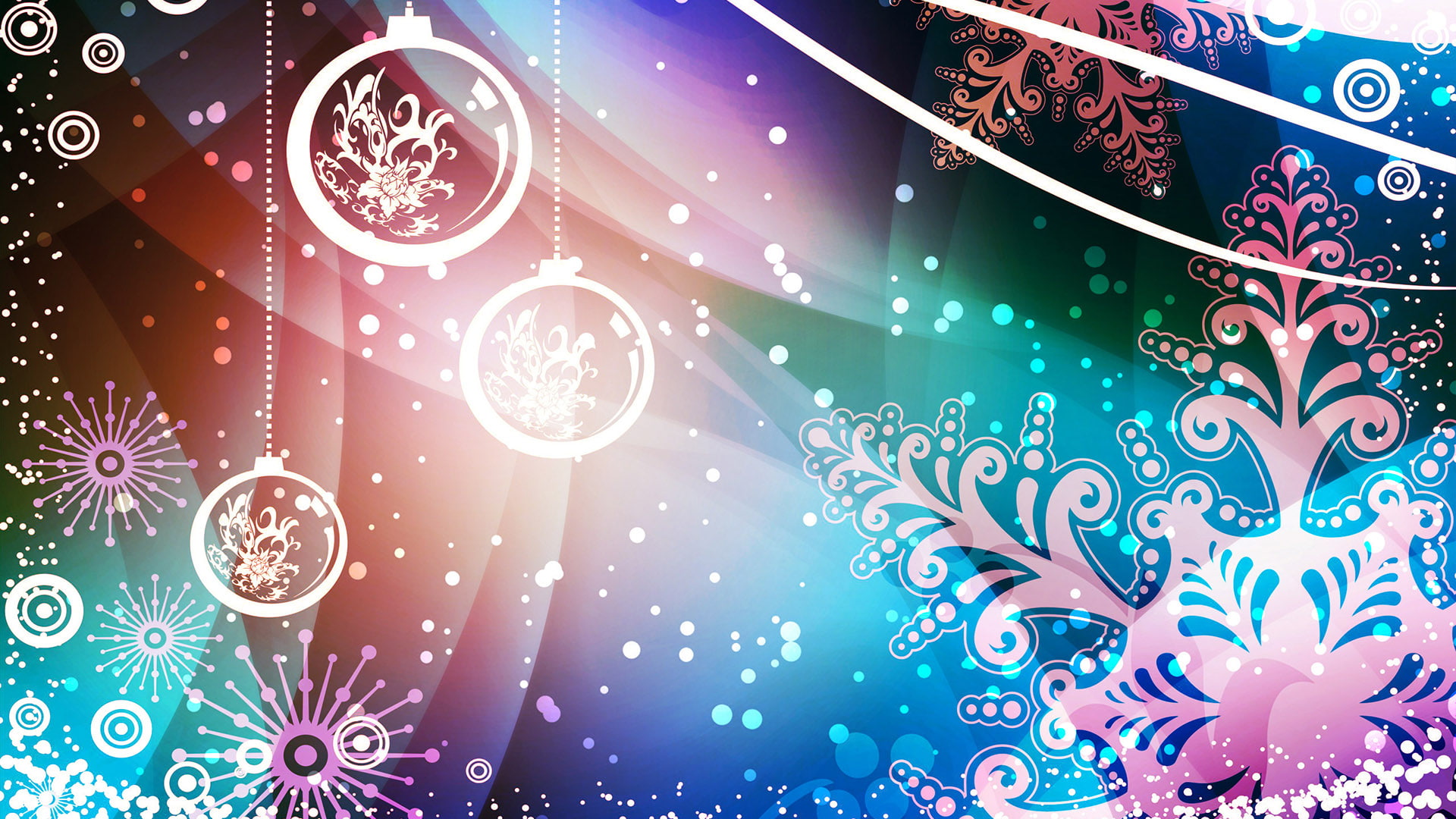 drawing, season, floral, shape, winter, cold, painting, 1080P, frame, decoration, new, stylization, celebration, ornament, backgrounds, texture, HD Wallpaper