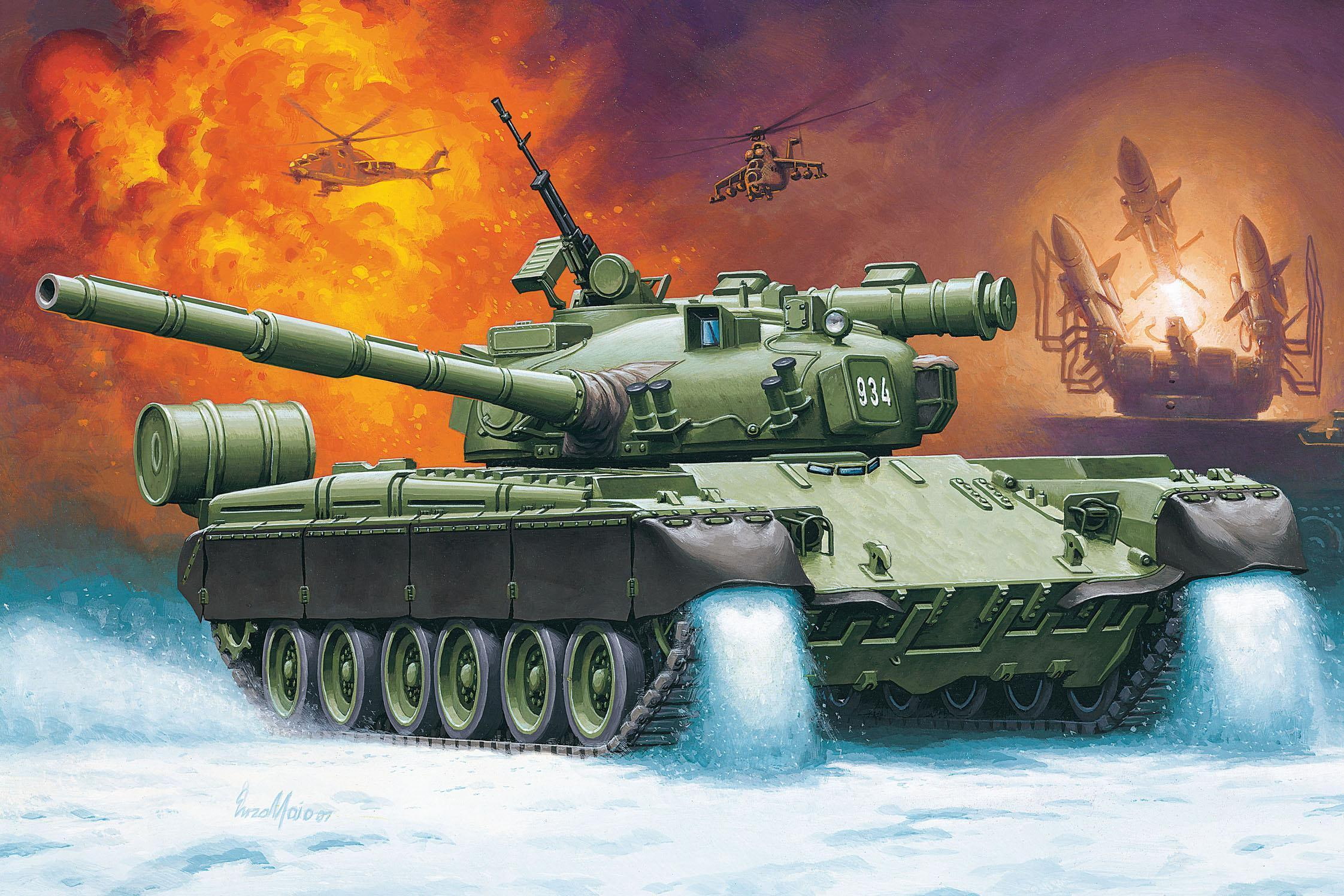 tank, t, green, enzo maio, war, drawing, aircraft planes, 1080P, black, russia, t-80 main battle tank mbt, HD Wallpaper