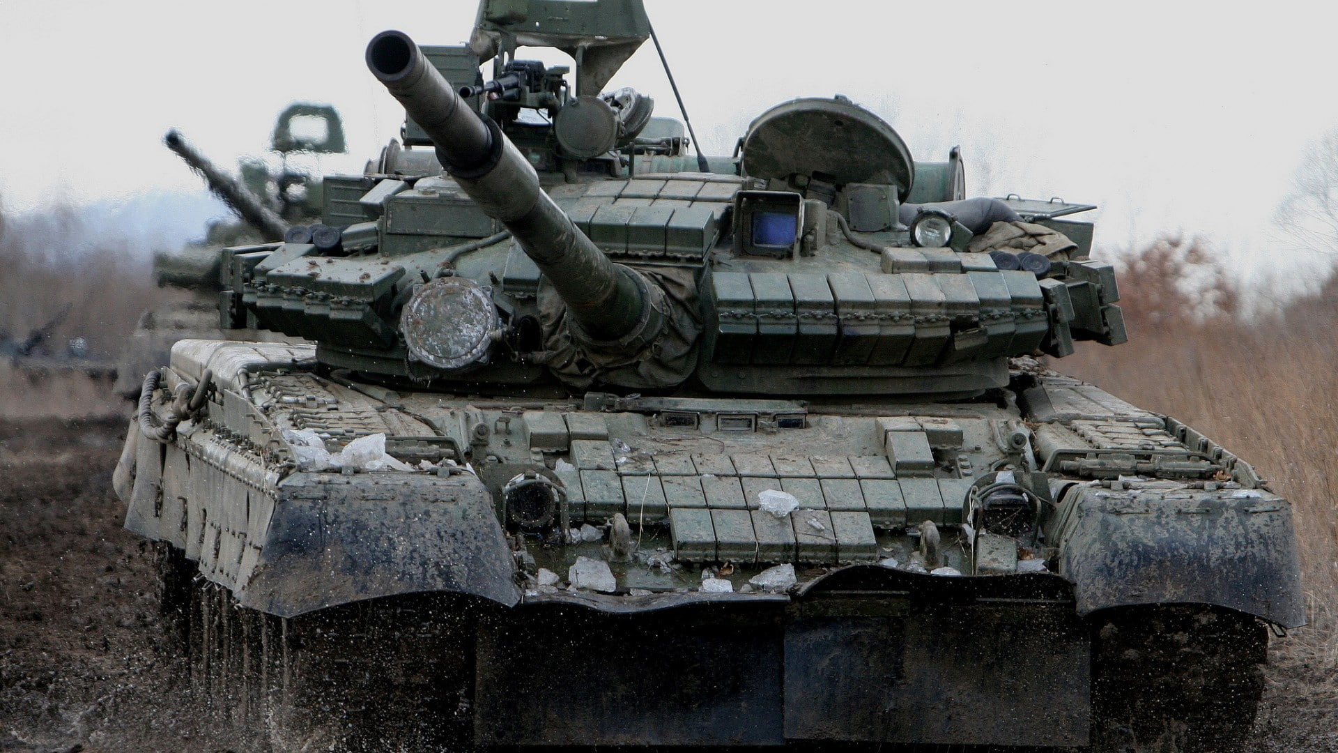 T-80, 1080P, tank, HD Wallpaper