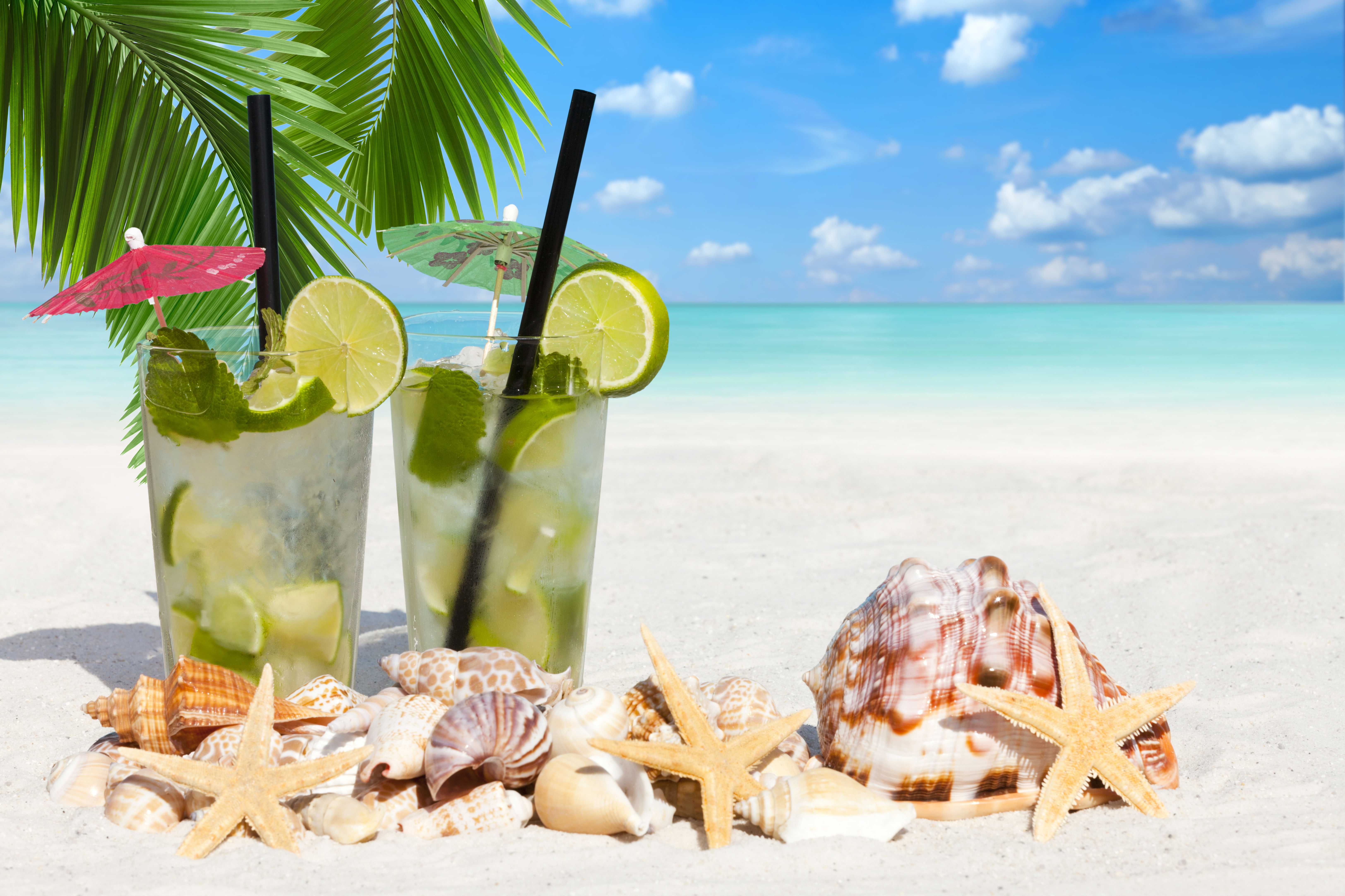 outdoors, refreshment, relaxation, horizon over water, sea, vacations, travel Destinations, backgrounds, copy Space, two, sun, landscape, sunlight, freshness, HD Wallpaper