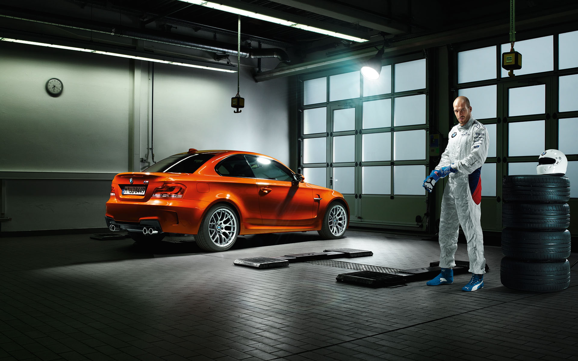 cars, 1080P, m1, bmw, hd, garage, m, HD Wallpaper