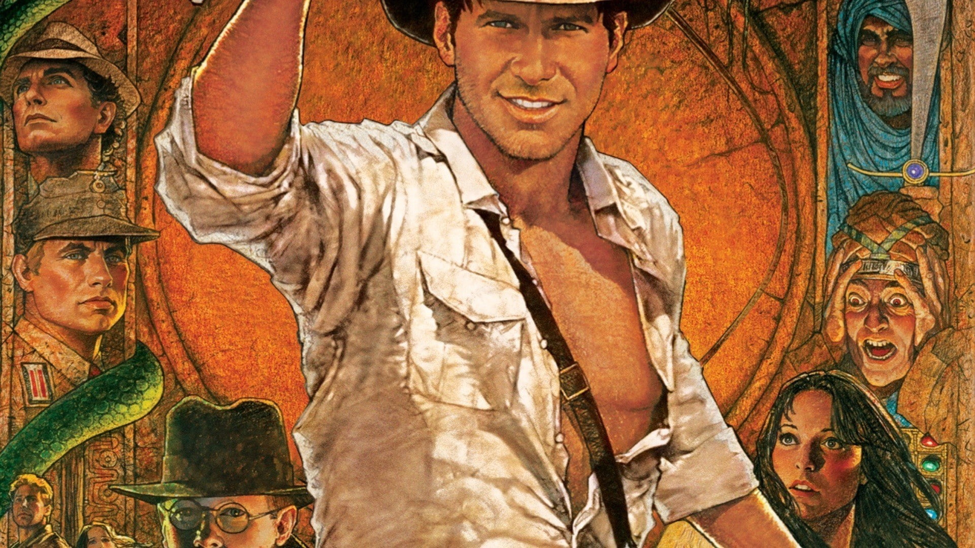 lost, raiders, 1080P, indiana, fantasy, thriller, ark, adventure, heroes, hero, poster, jones, action, HD Wallpaper