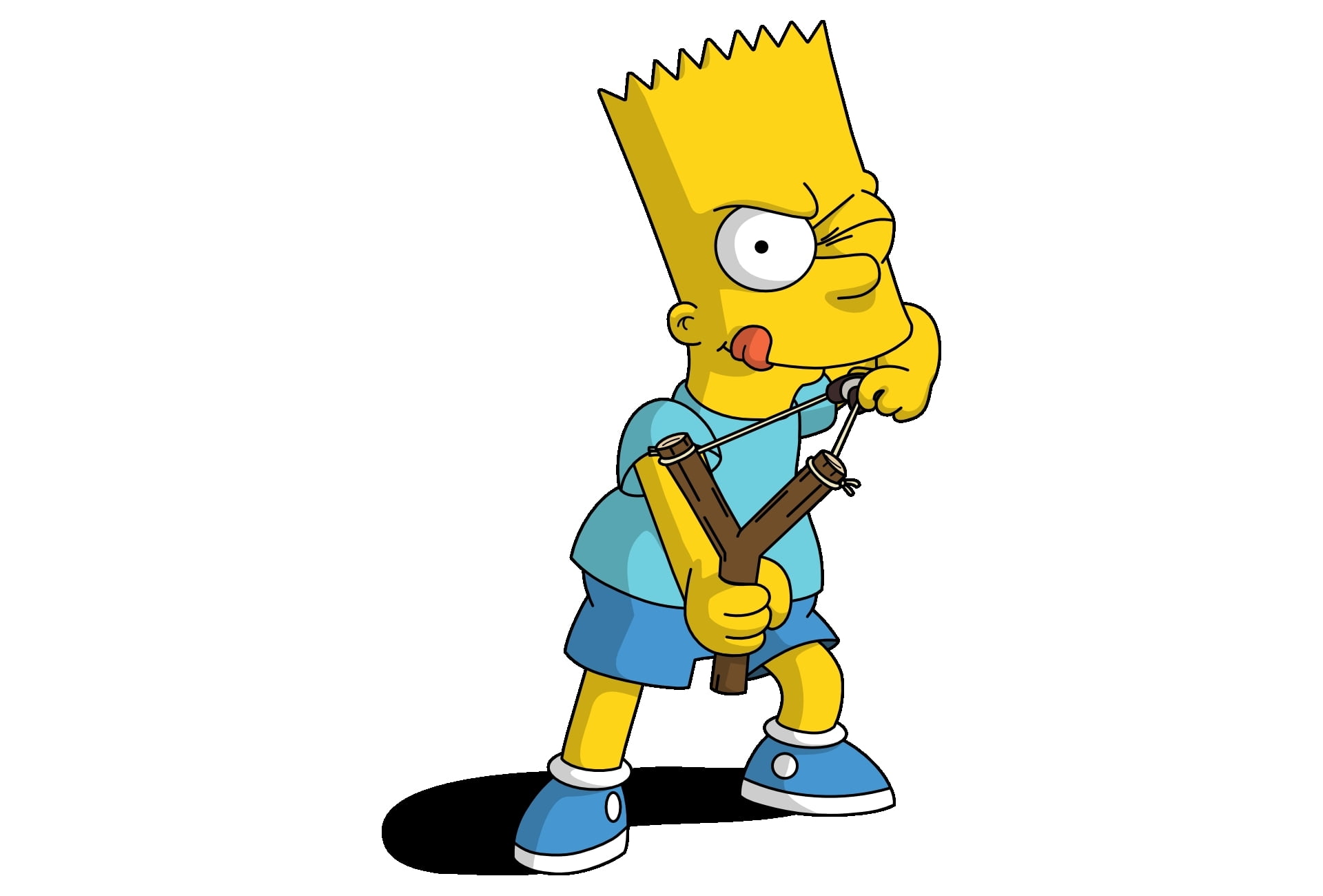 look, The Simpsons, indoors, 1080P, men, creativity, sport, one person, child, toy, copy space, yellow, cut out, representation, activity, white background, HD Wallpaper