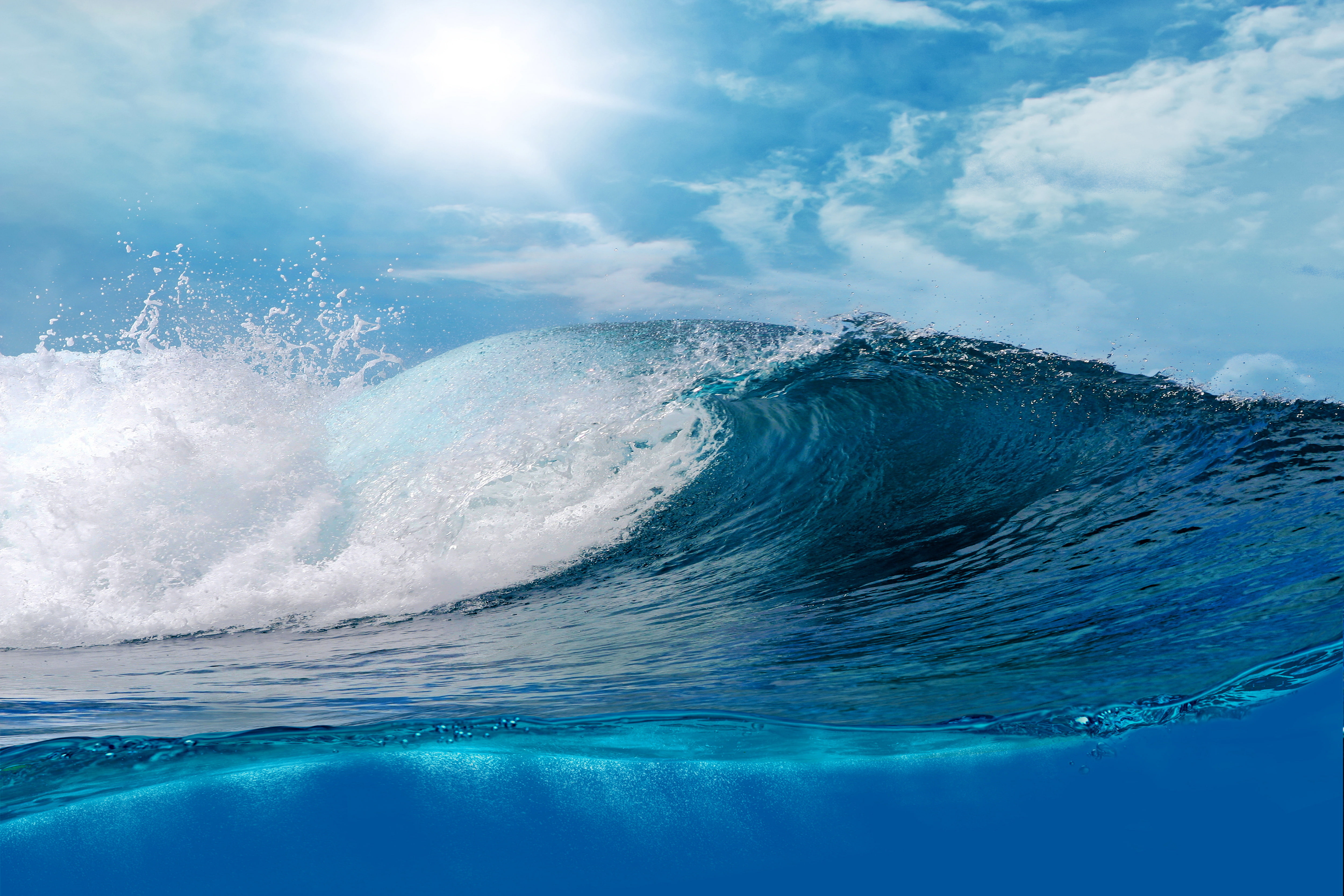 turquoise Colored, outdoors, cold temperature, the ocean, speed, seascape, summer, pacific Islands, extreme Sports, splash, pipeline Wave, motion, nature, HD Wallpaper
