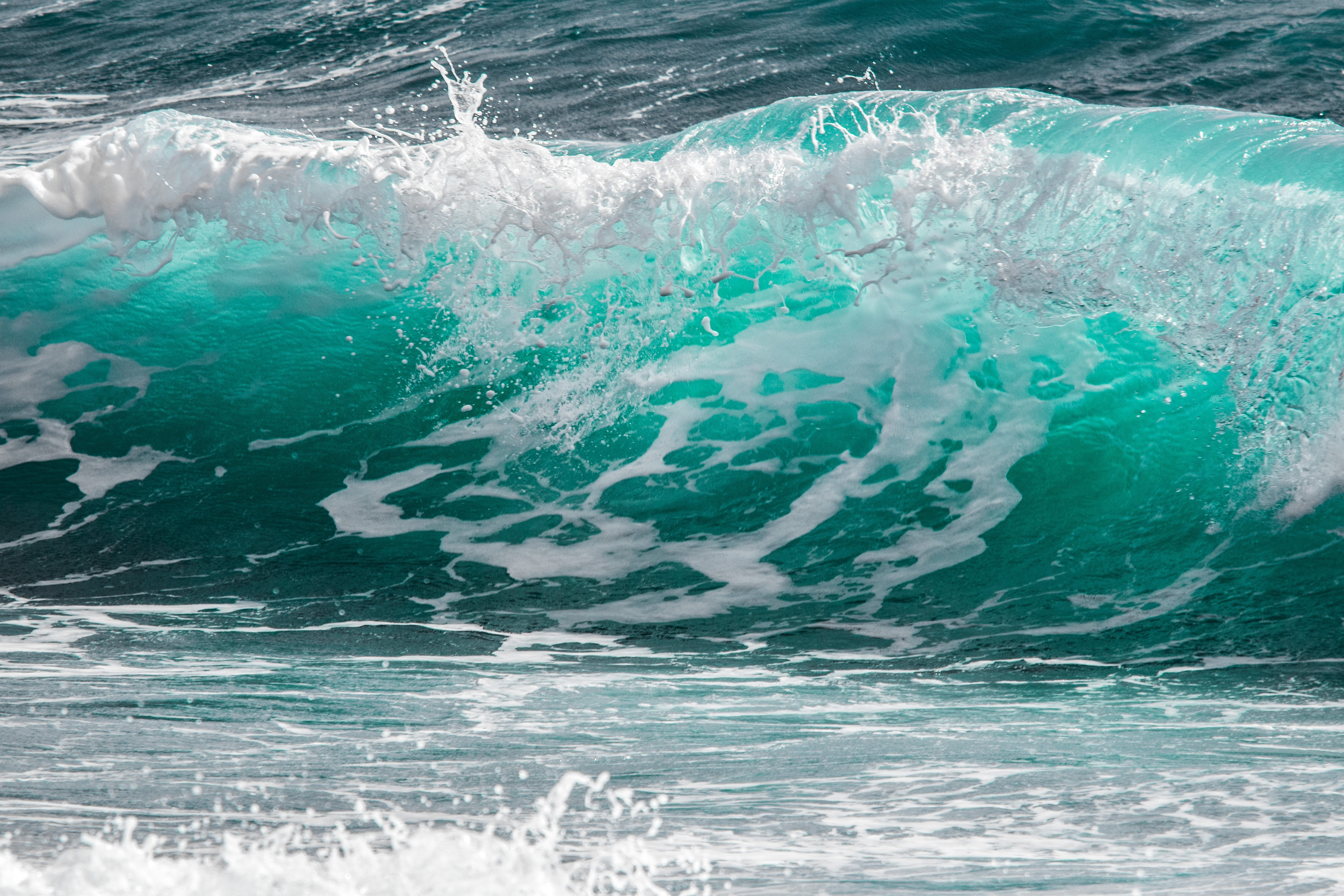 power in nature, marine, splashing, aquatic sport, water, swimming pool, no people, spray, 5K, underwater, waves, sport, day, waterfront, surf, splash, HD Wallpaper