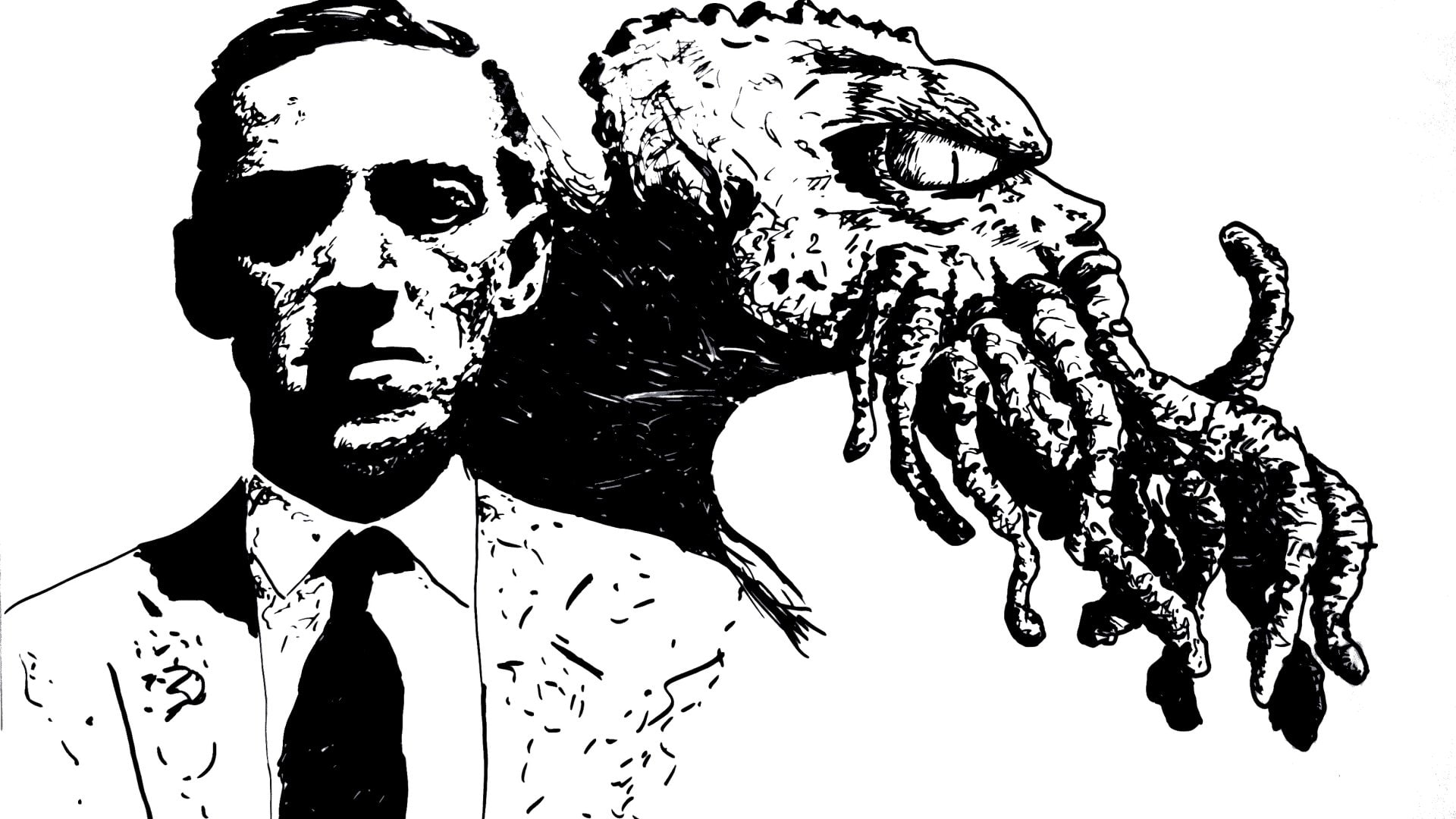 H.P. Lovecraft, Cthulhu, Fantasy, 1080P, HD Wallpaper