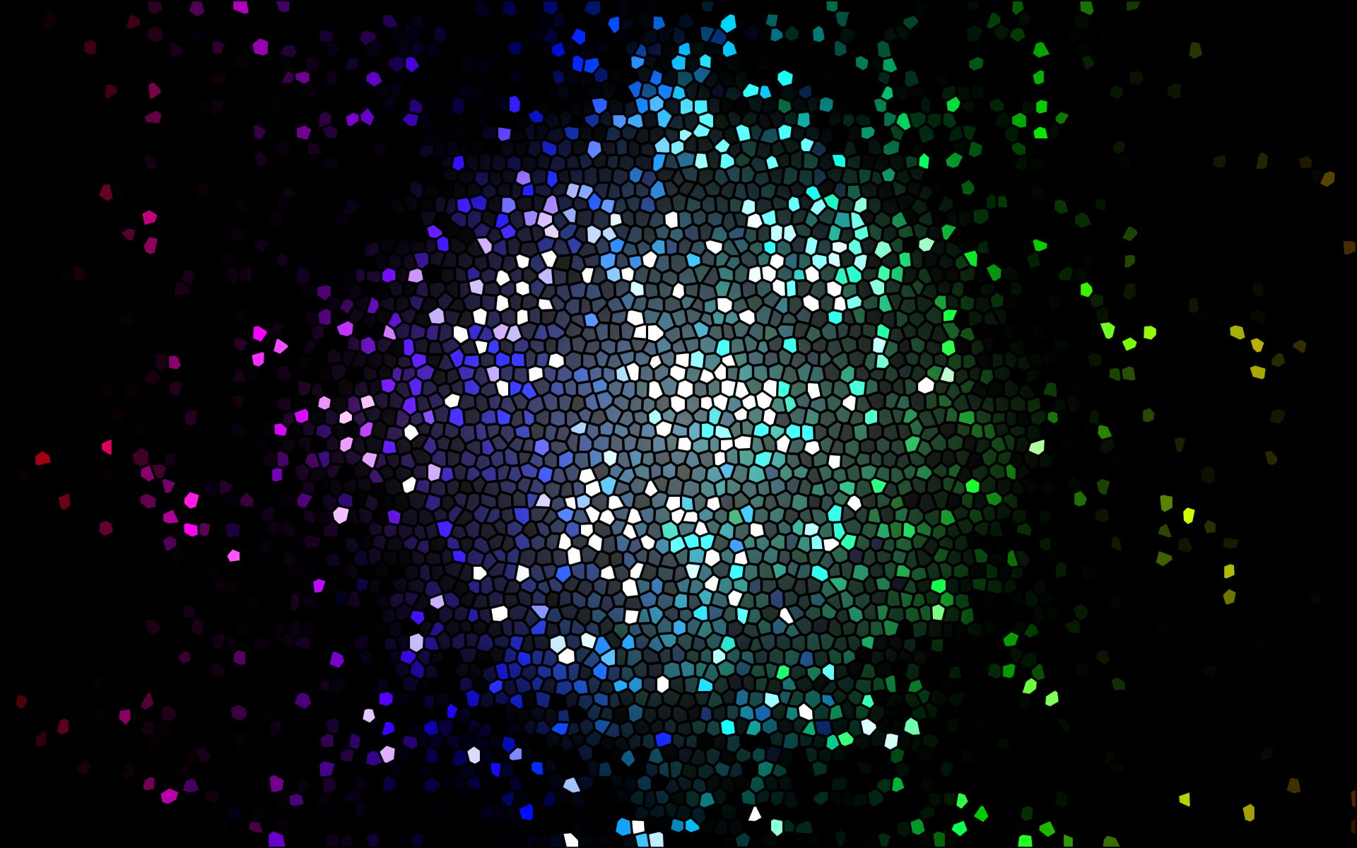 nightlife, textured Effect, circle, 1080P, no people, decoration, backgrounds, abstract, multicolored, pattern, light - Natural Phenomenon, black background, HD Wallpaper