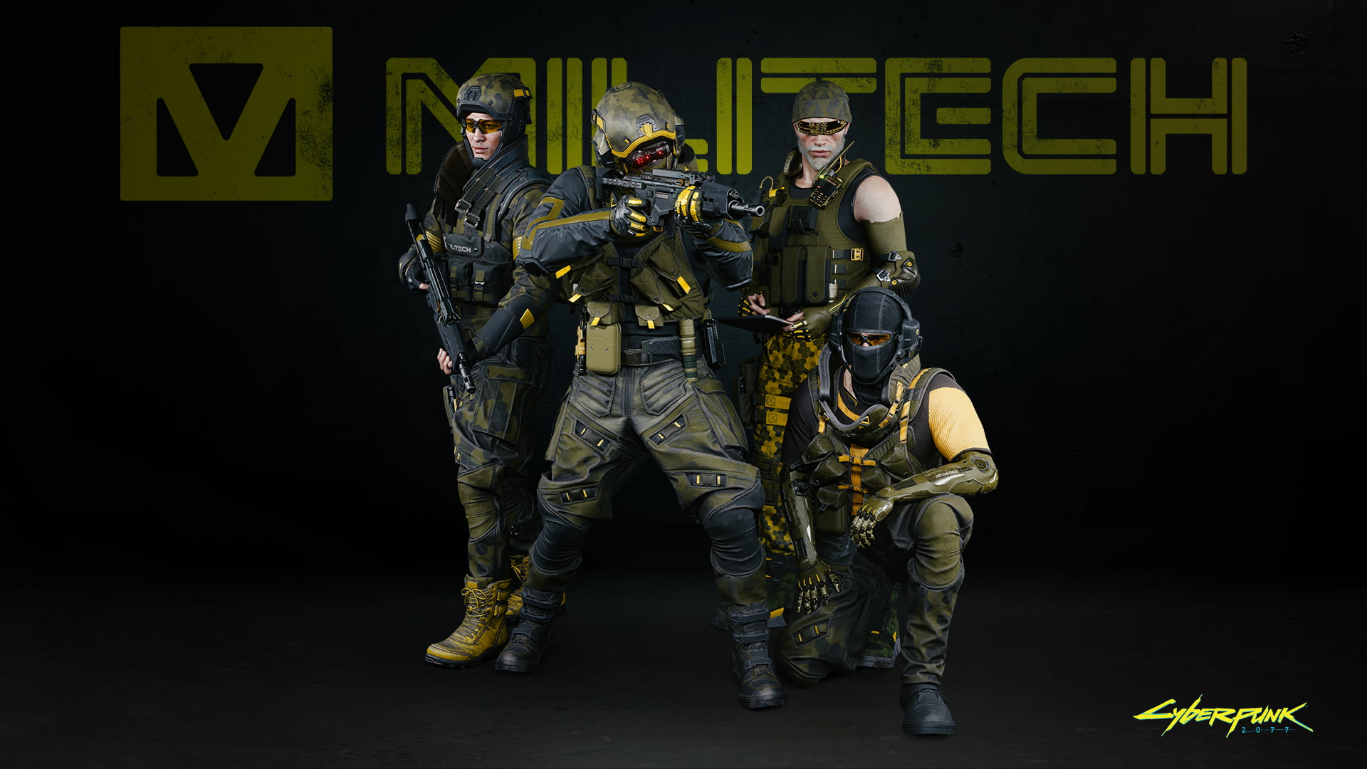 Militech, Kang Tao, 1080P, Arasaka, Trauma Team, corporation, Cyberpunk 2077, HD Wallpaper