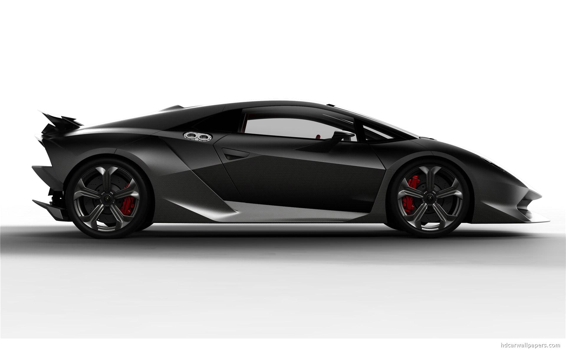 sports, lamborghini, 2010, elemento, concept, 1080P, car, black, sesto, cars, HD Wallpaper