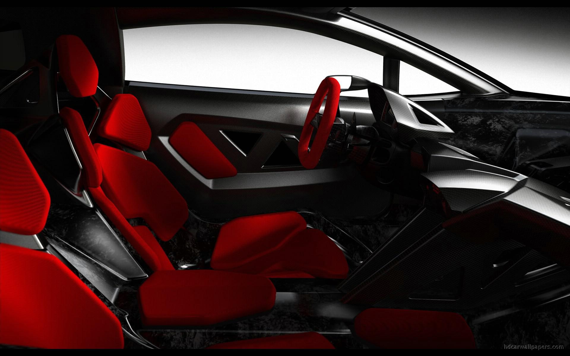 padded, black, concept, bucket, red, 2010, lamborghini, seat, car, elemento, 1080P, cars, sesto, HD Wallpaper